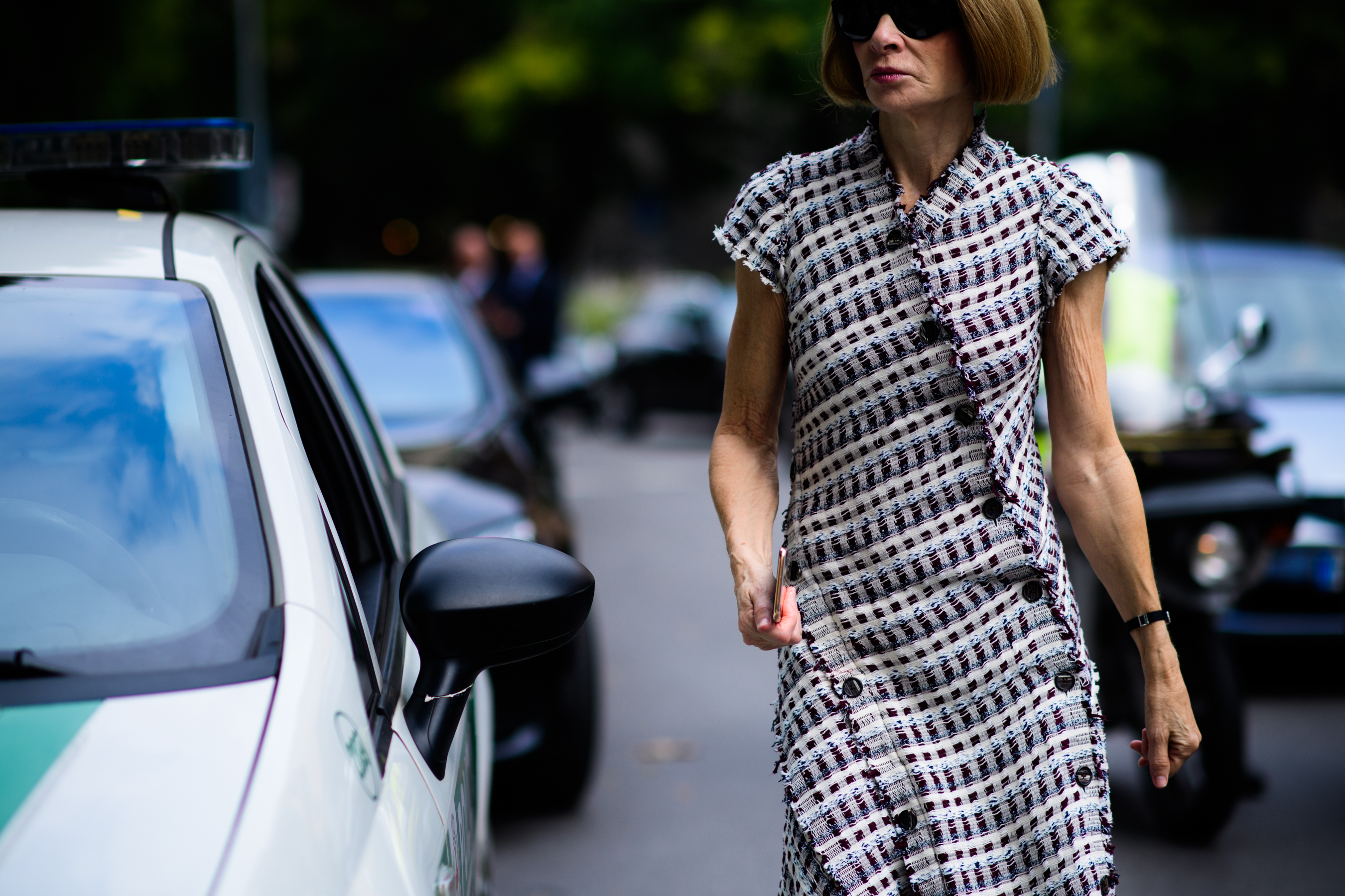 American VOGUE editor before Fendi