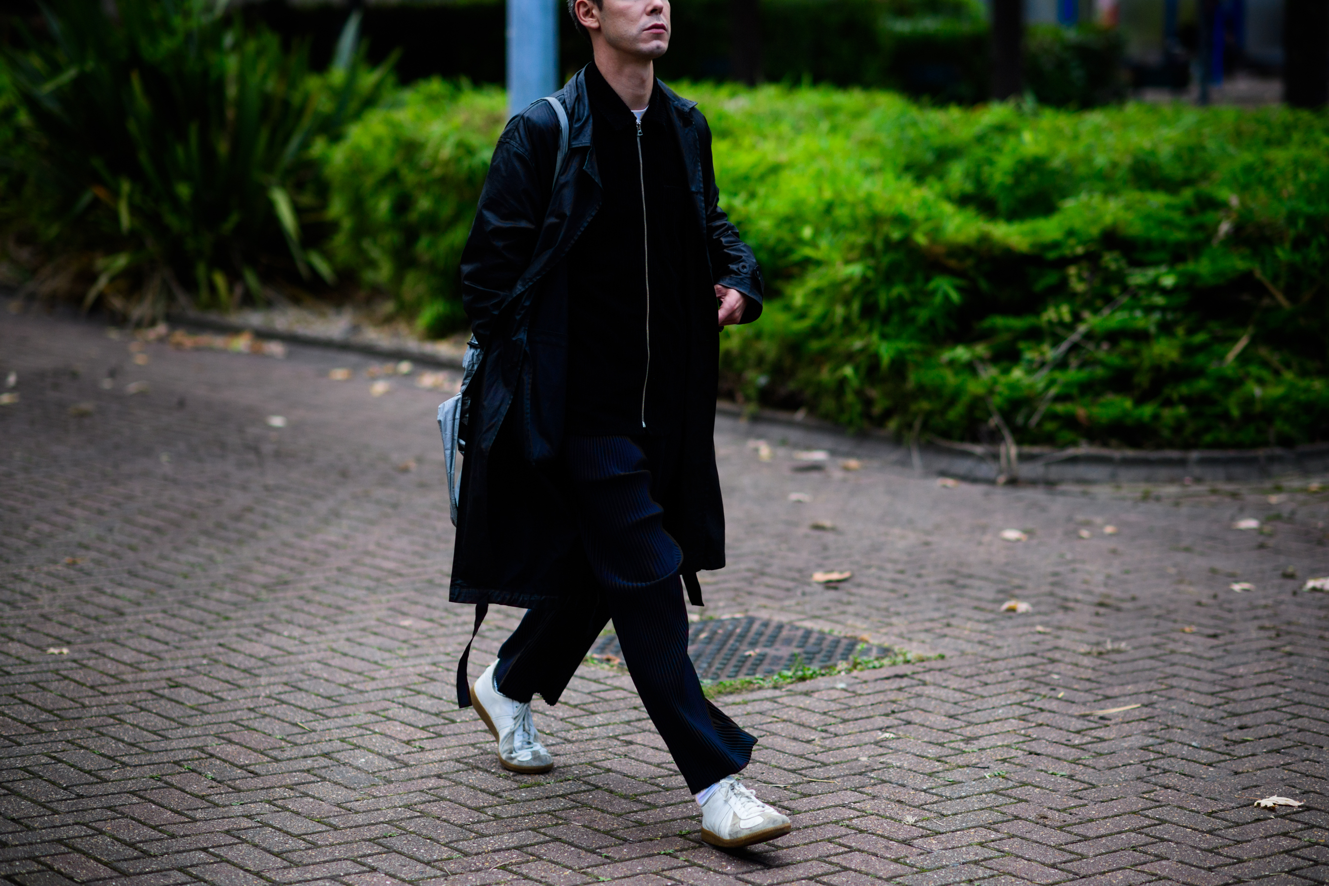 Man wearing Maison Margiela sneakers
