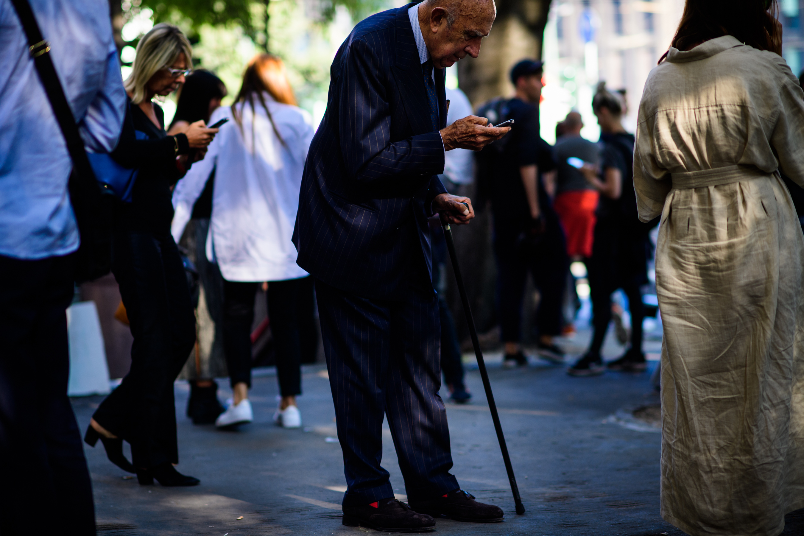 Man after Jil Sander show
