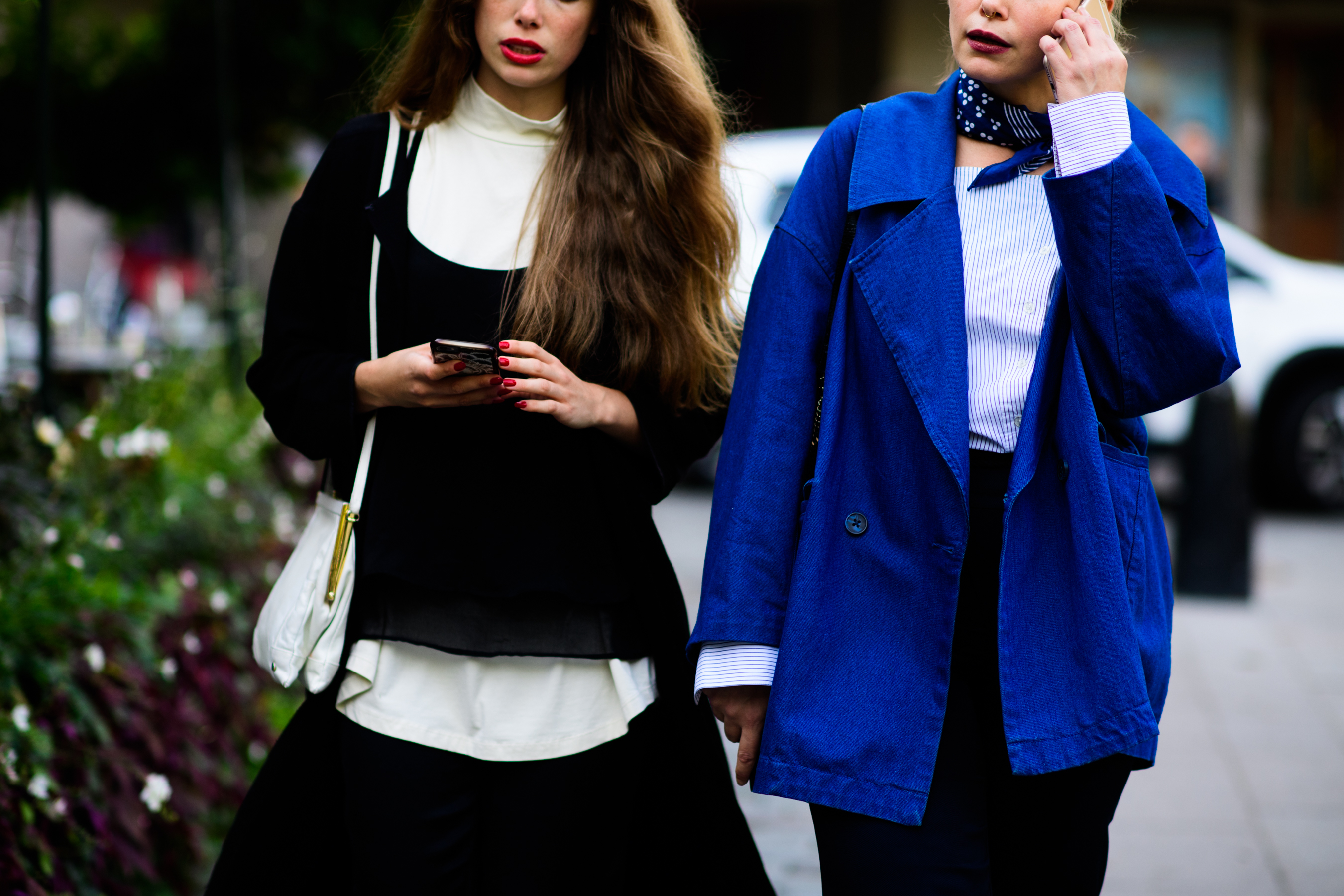 Two girls after the show