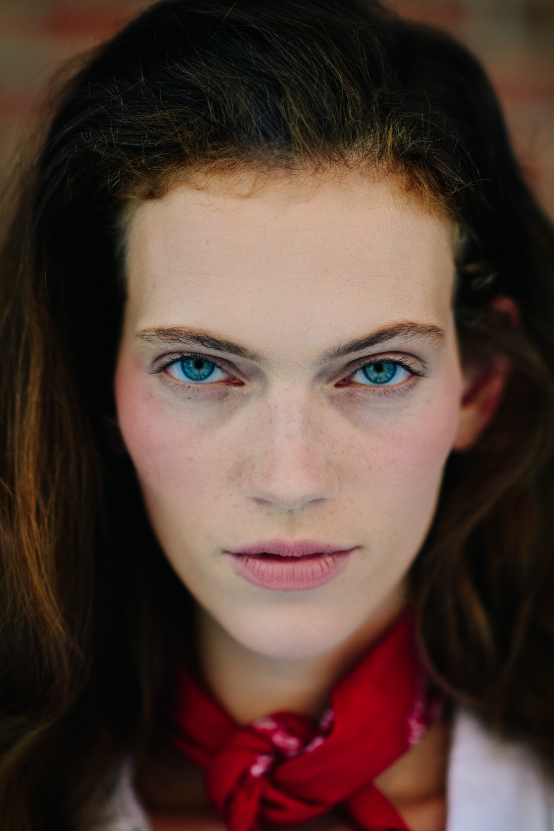 Portrait of a beautiful Danish model