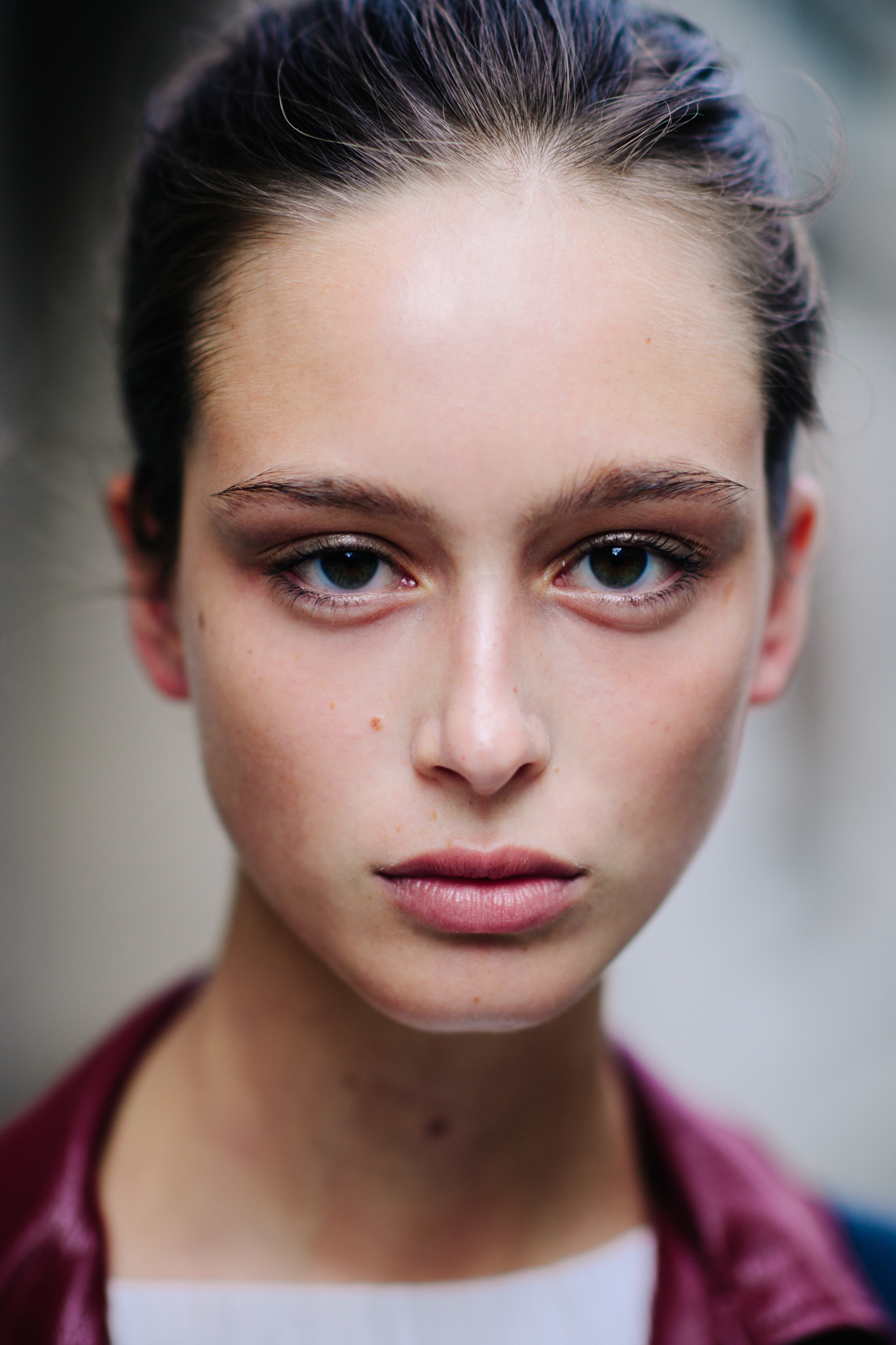 Portrait of an Italian model