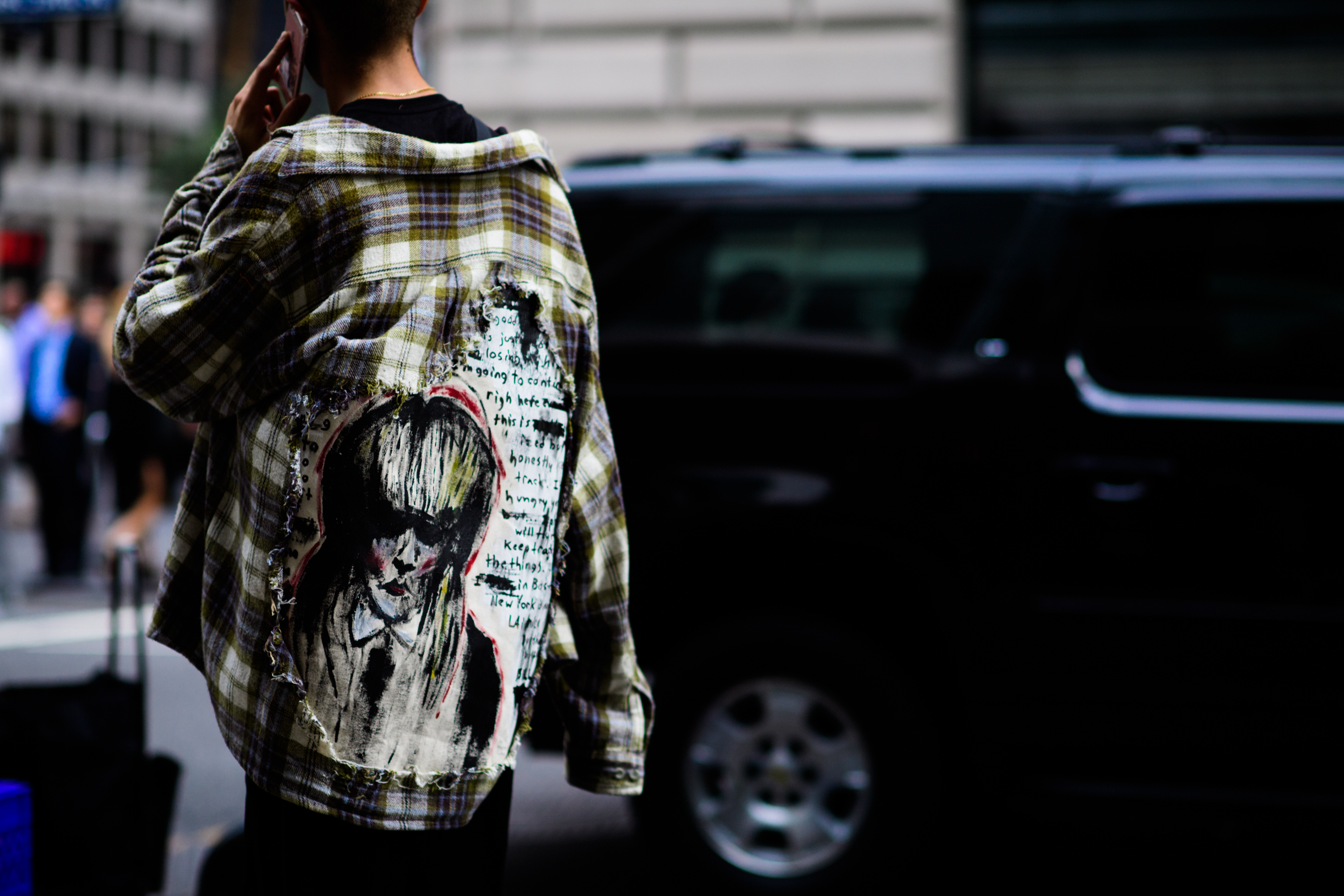 Russian guy wearing Warren Lotas shirt