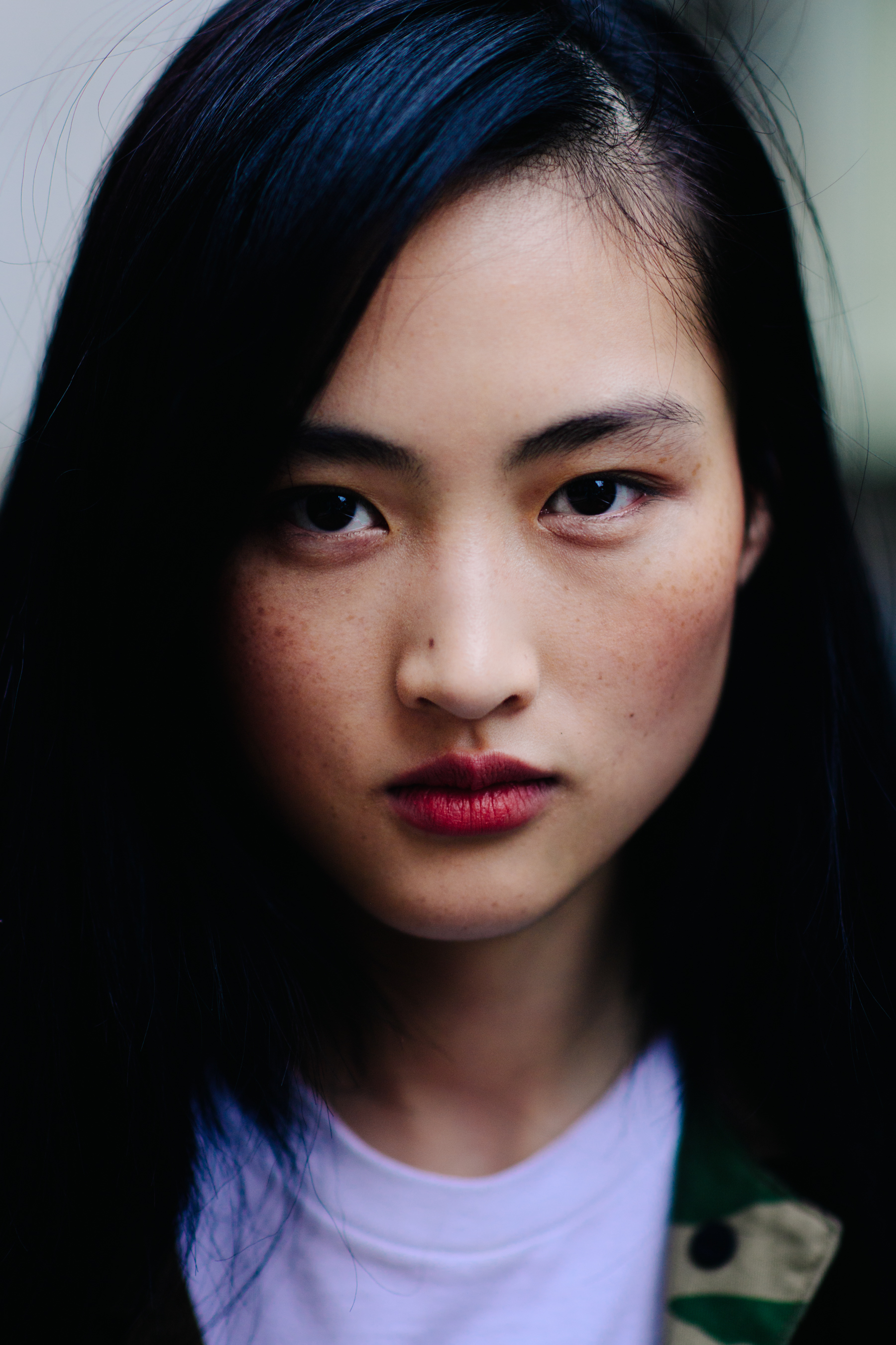 Portrait of Chinese model after J.W.Anderson