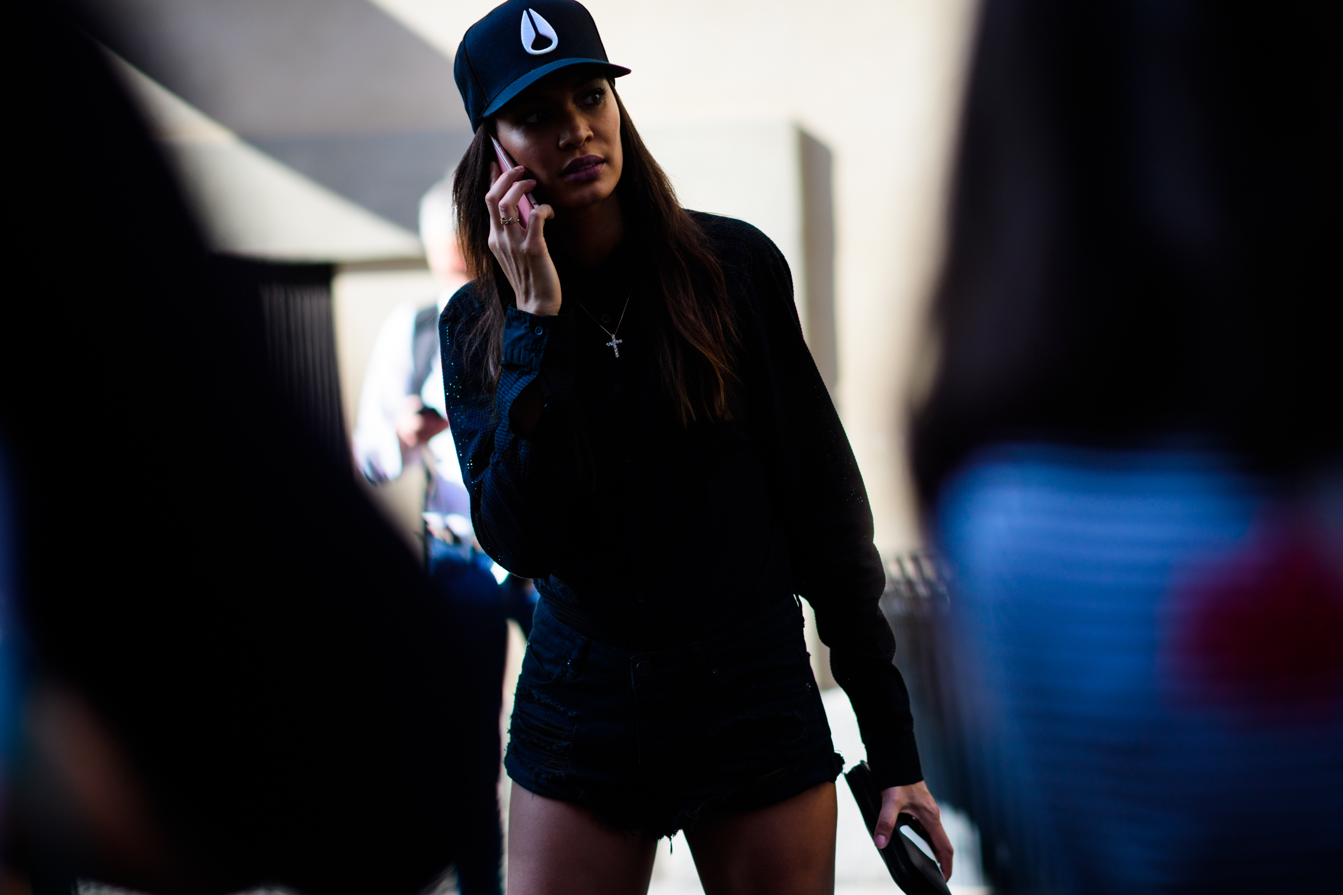 Puerto Rican supermodel after the show