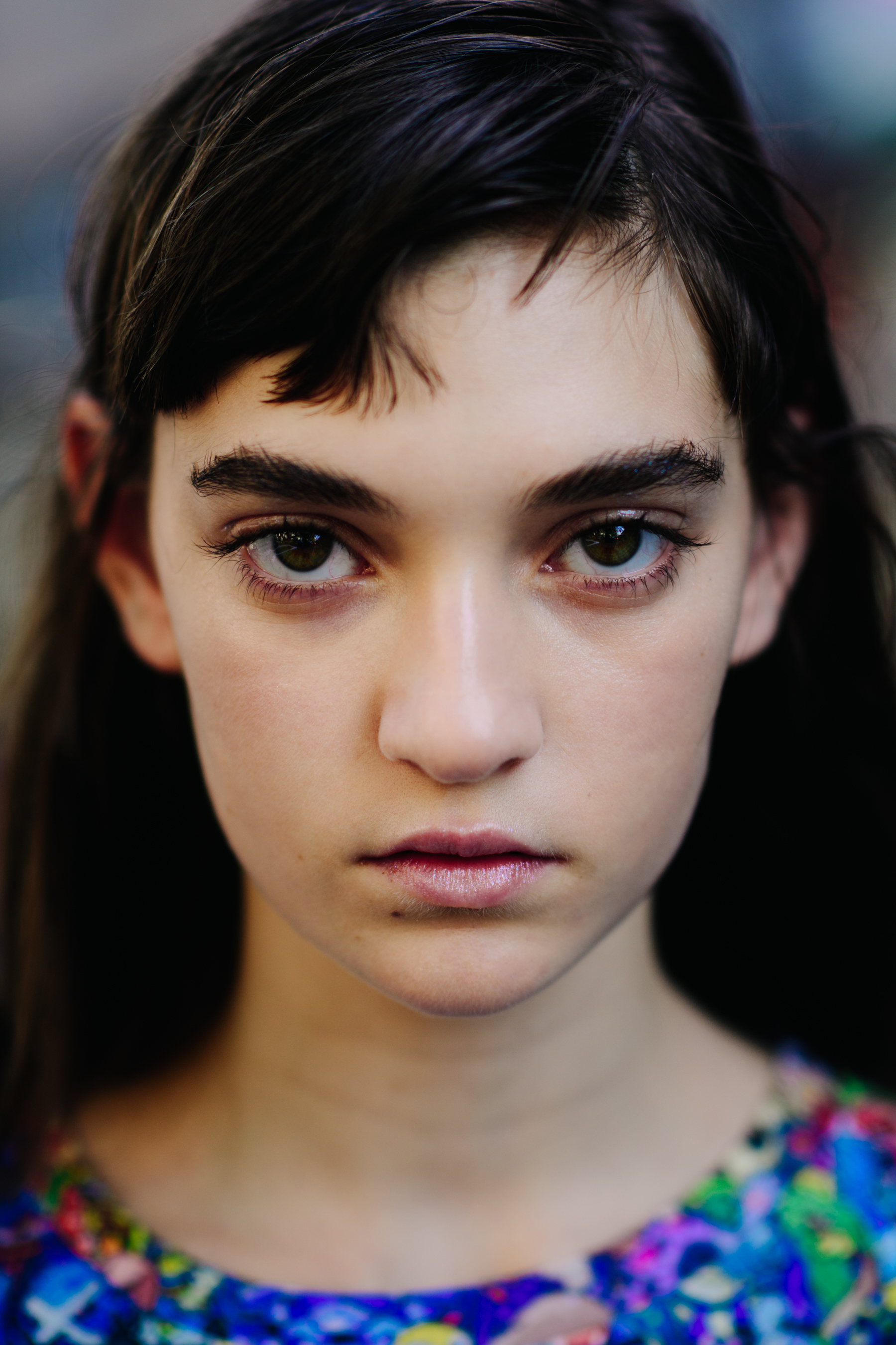 Portrait of Ukrainian model after Marni