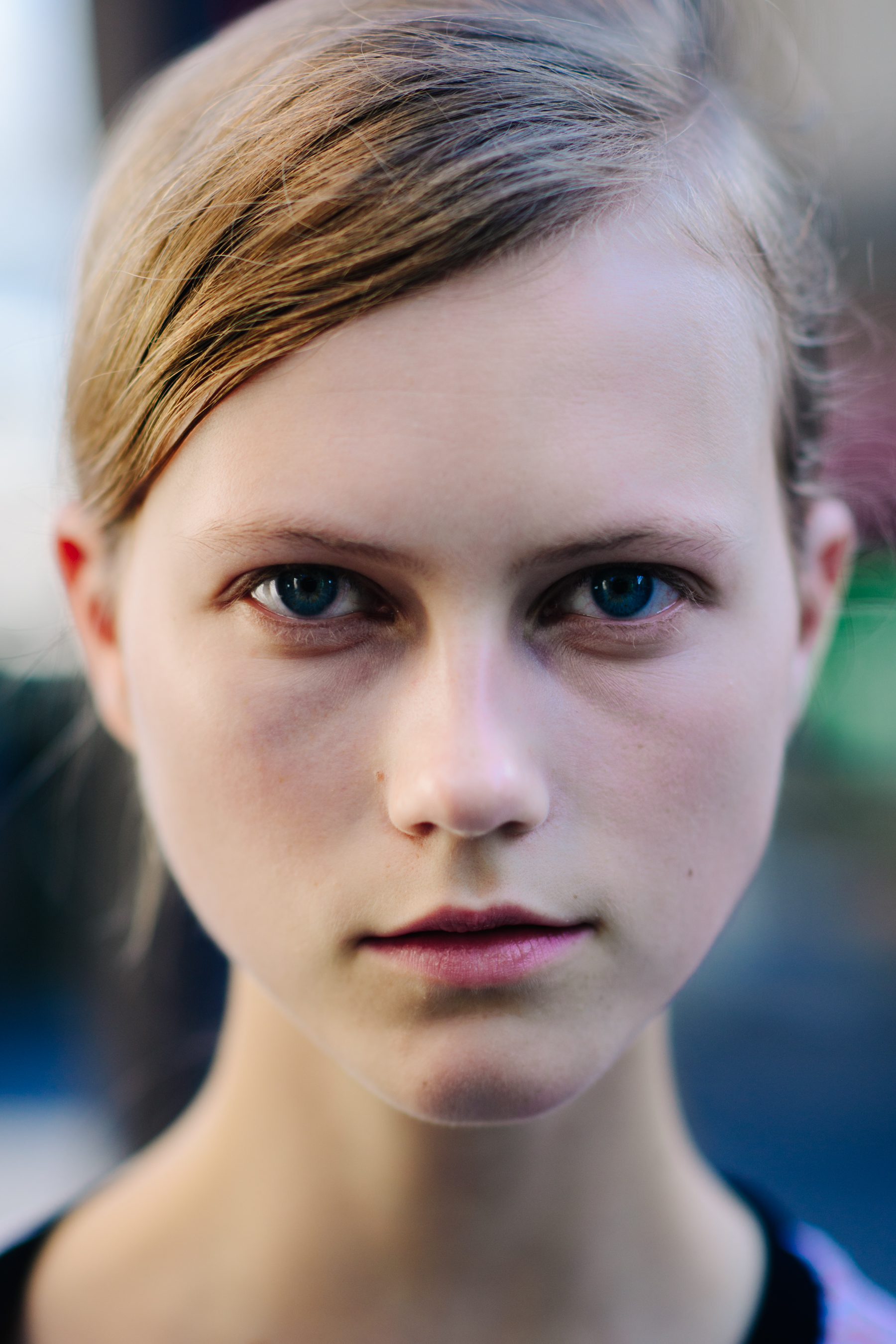 Portrait of Dutch model