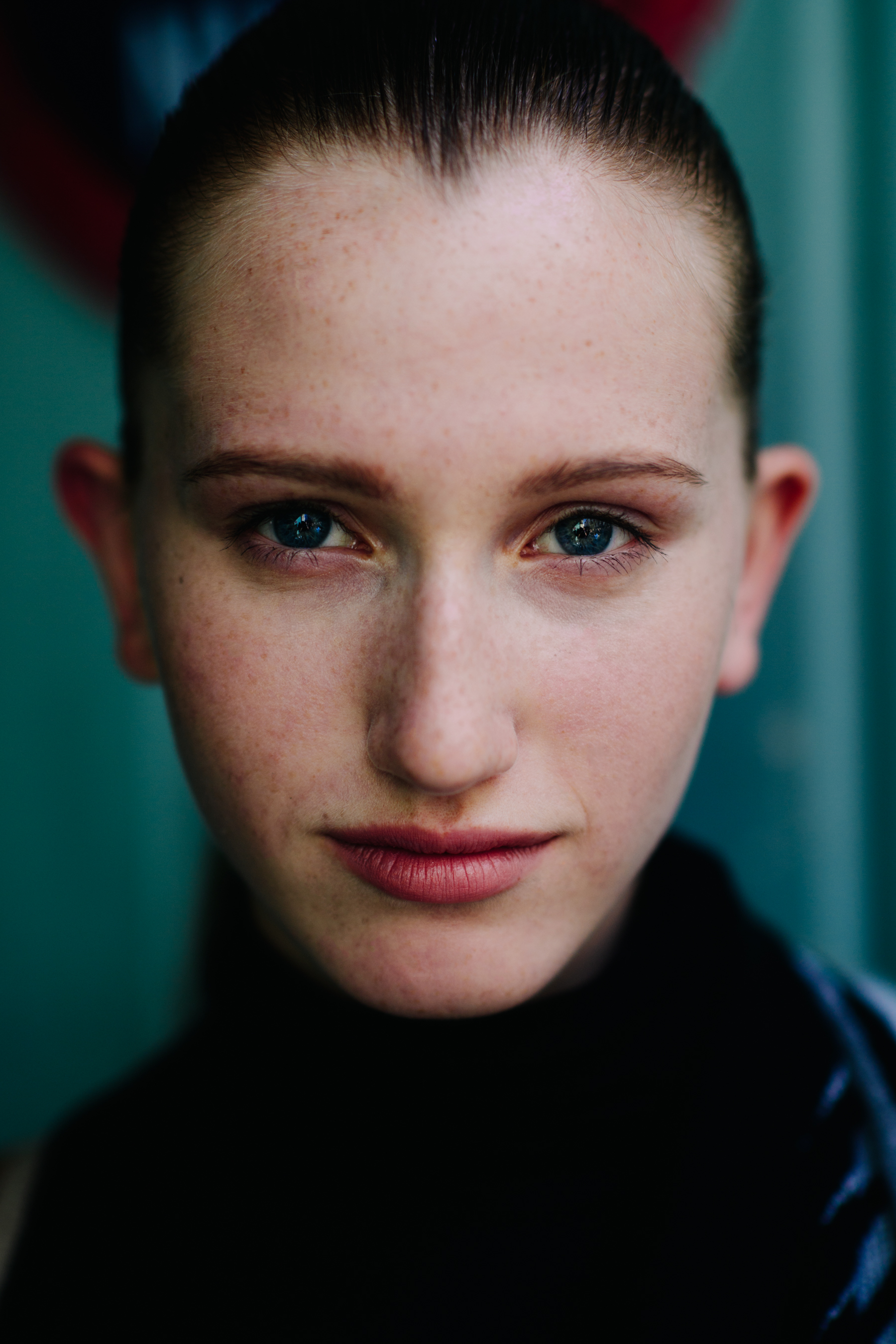 Portrait of a model after Nehera