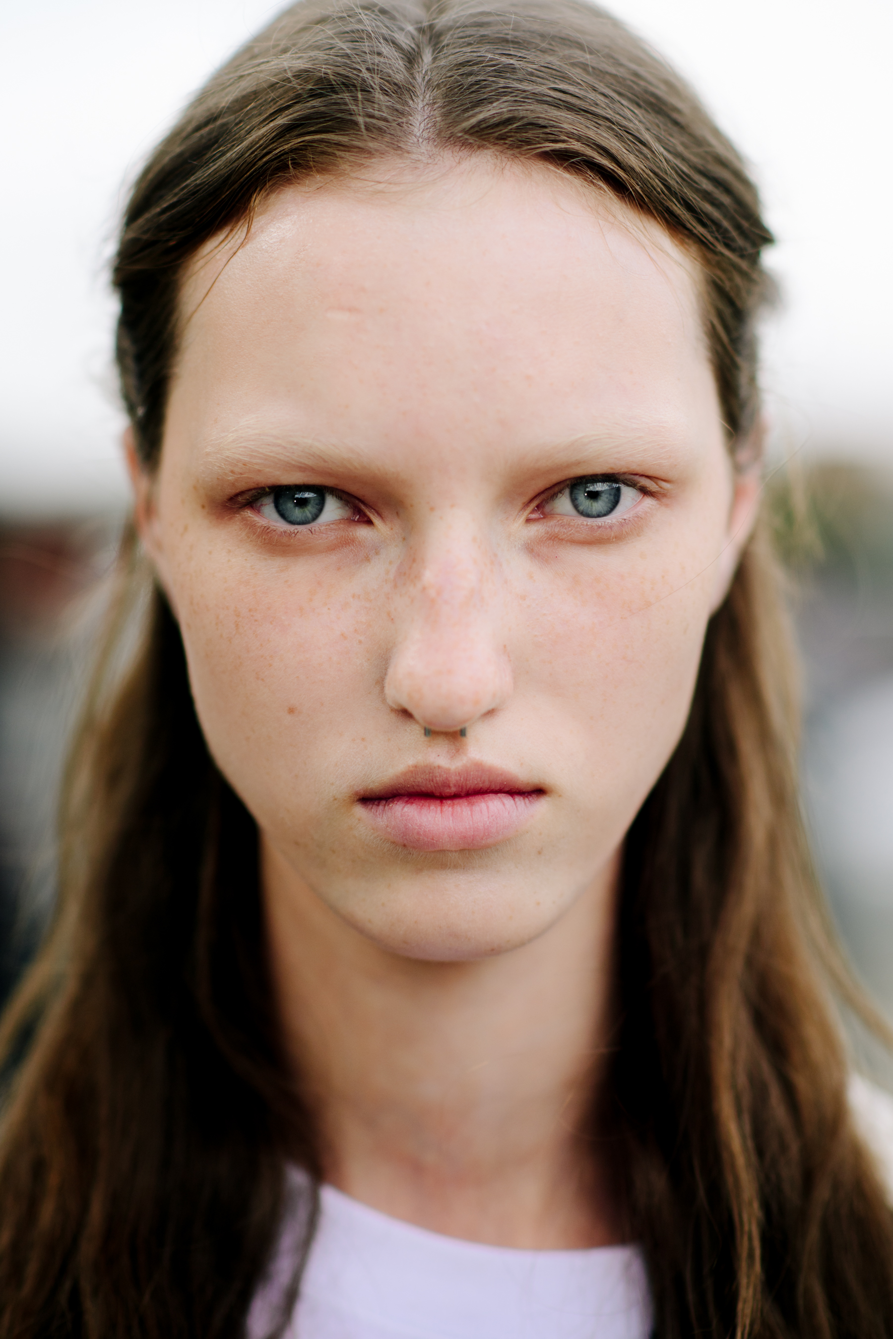 Portrait of a Russian model after Gucci