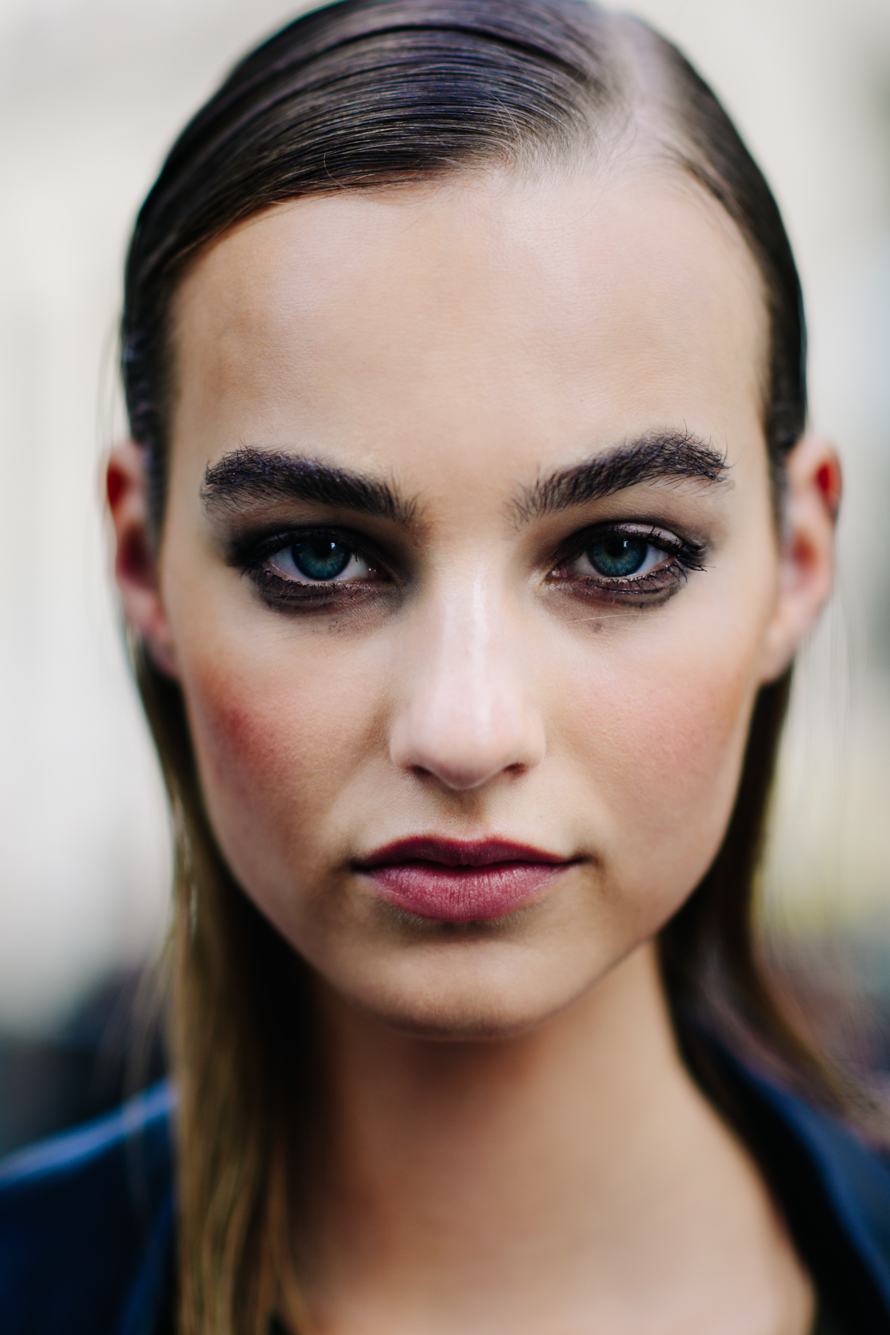 Portrait of a Dutch model after Balmain