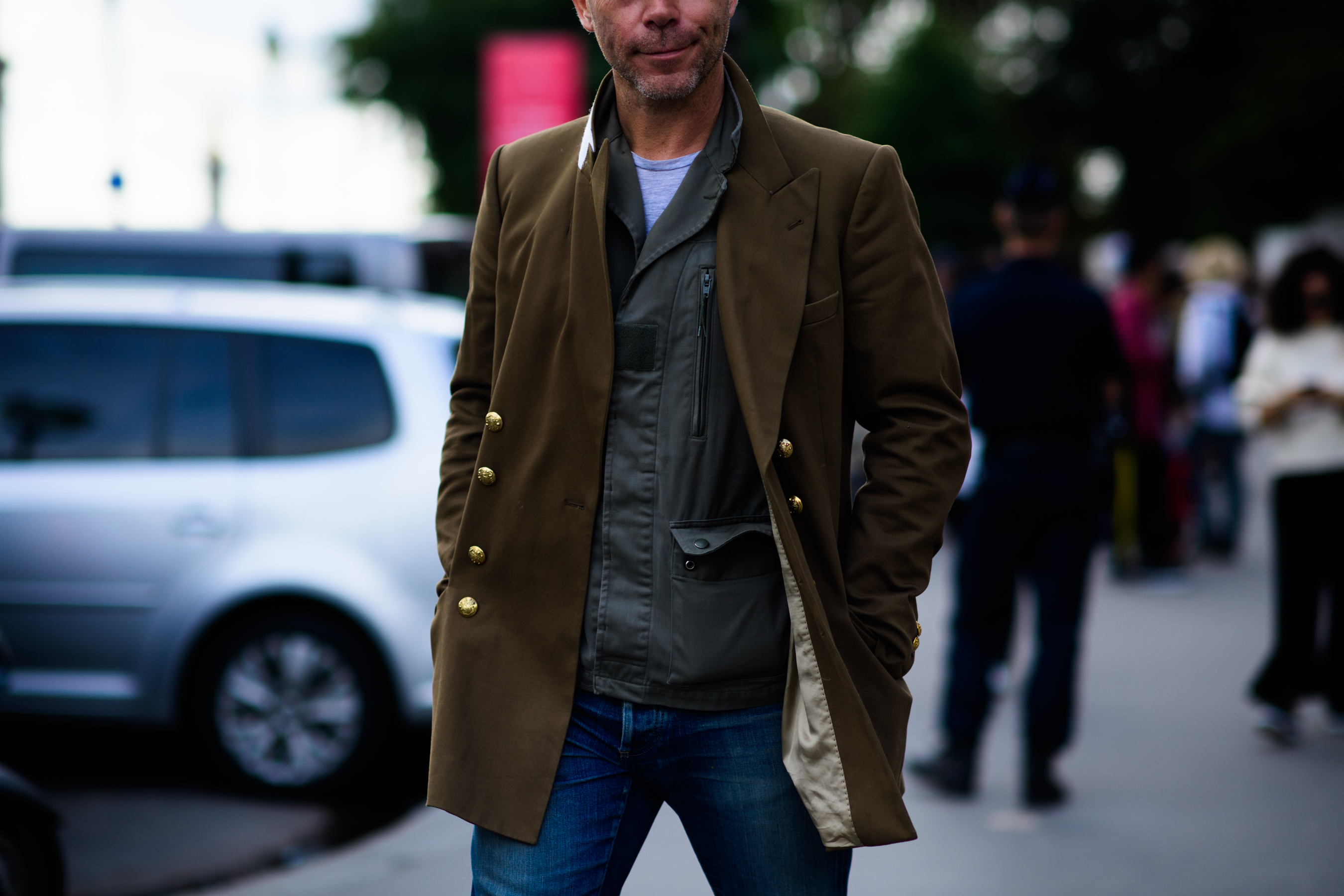 German man wearing blazer