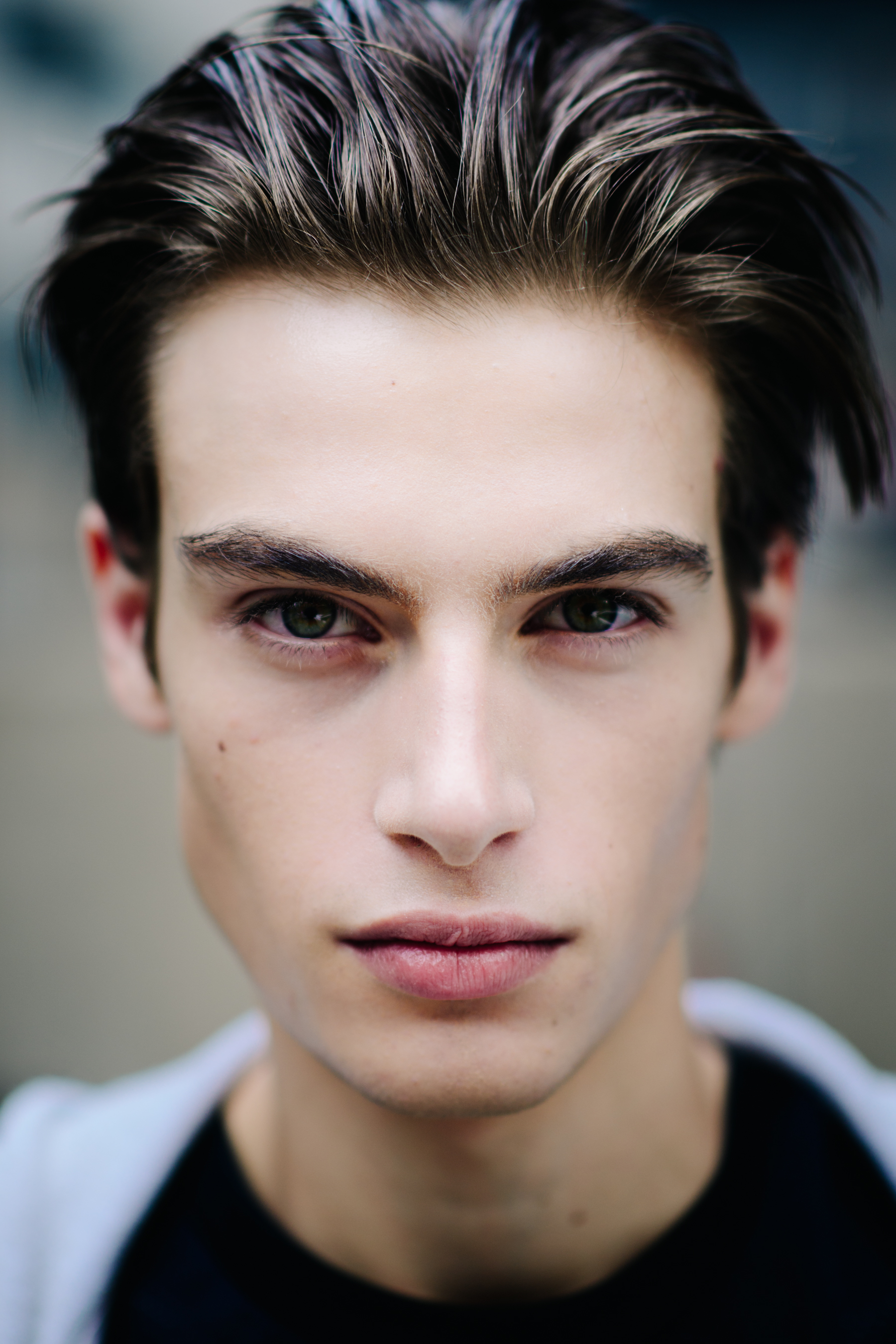 Portrait of a beautiful male model