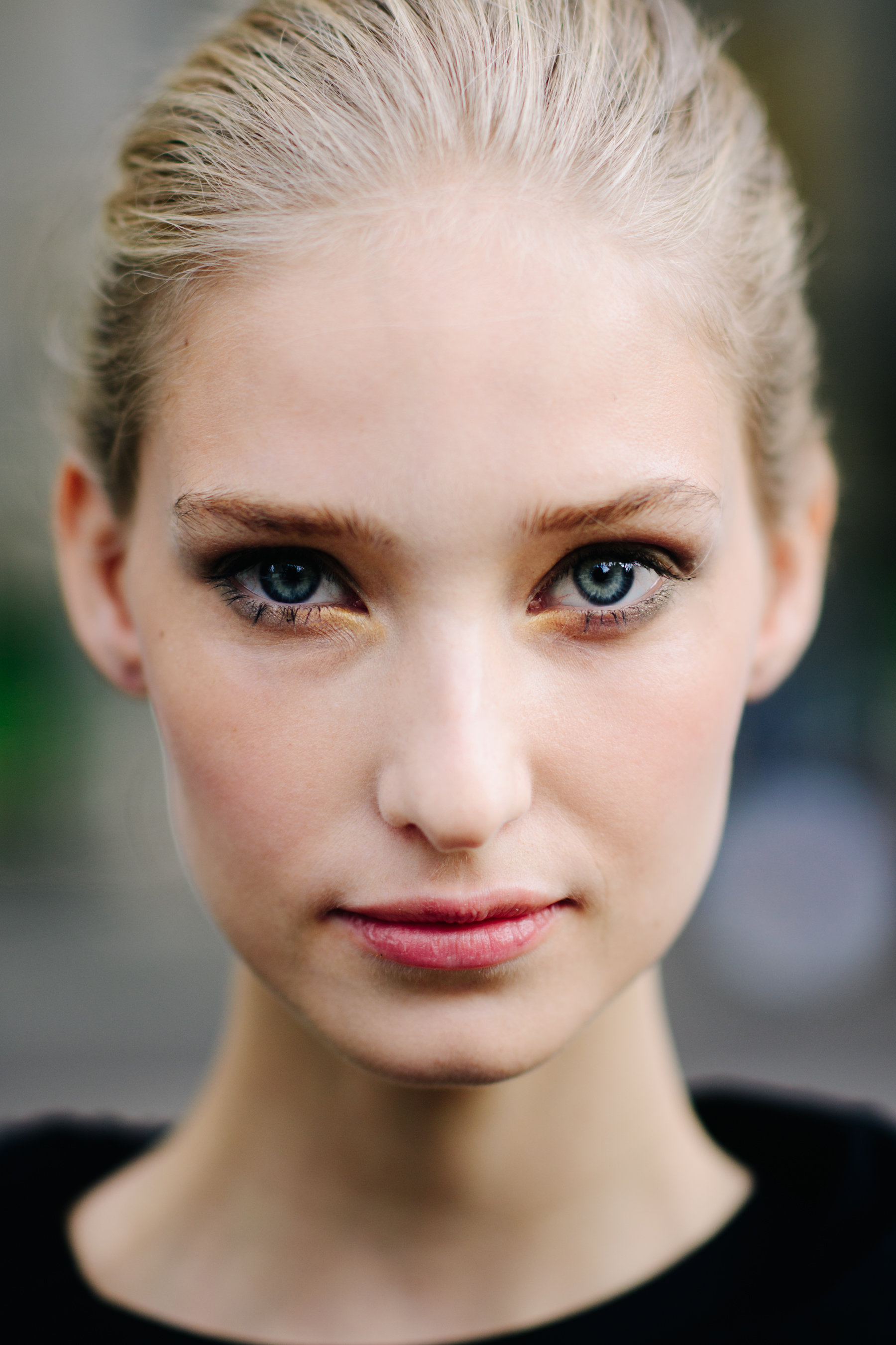 Portrait of a beautiful model