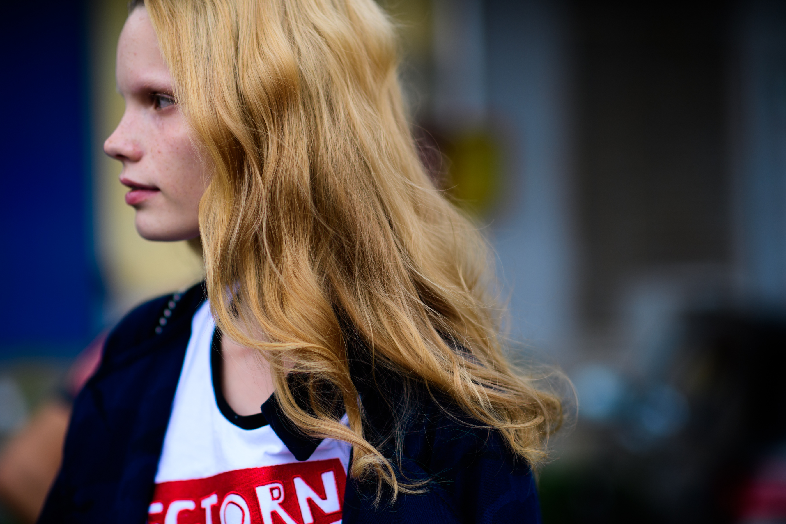 Russian model with red hair after Gucci