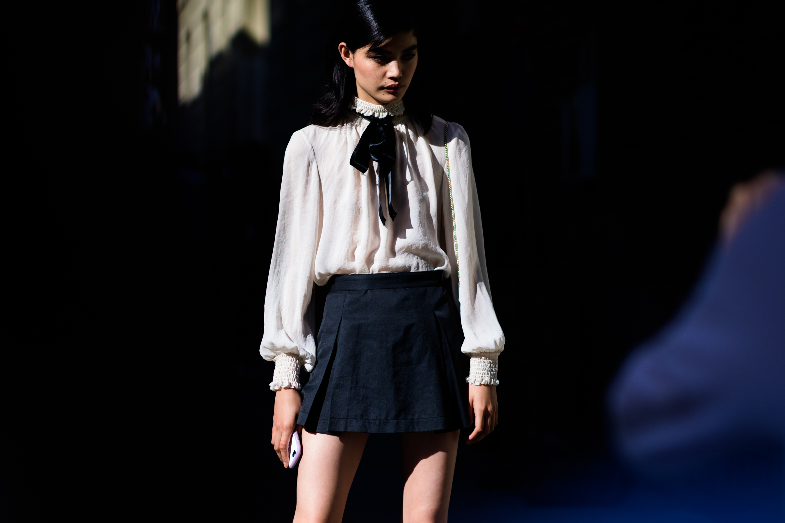 Japanese model after the show