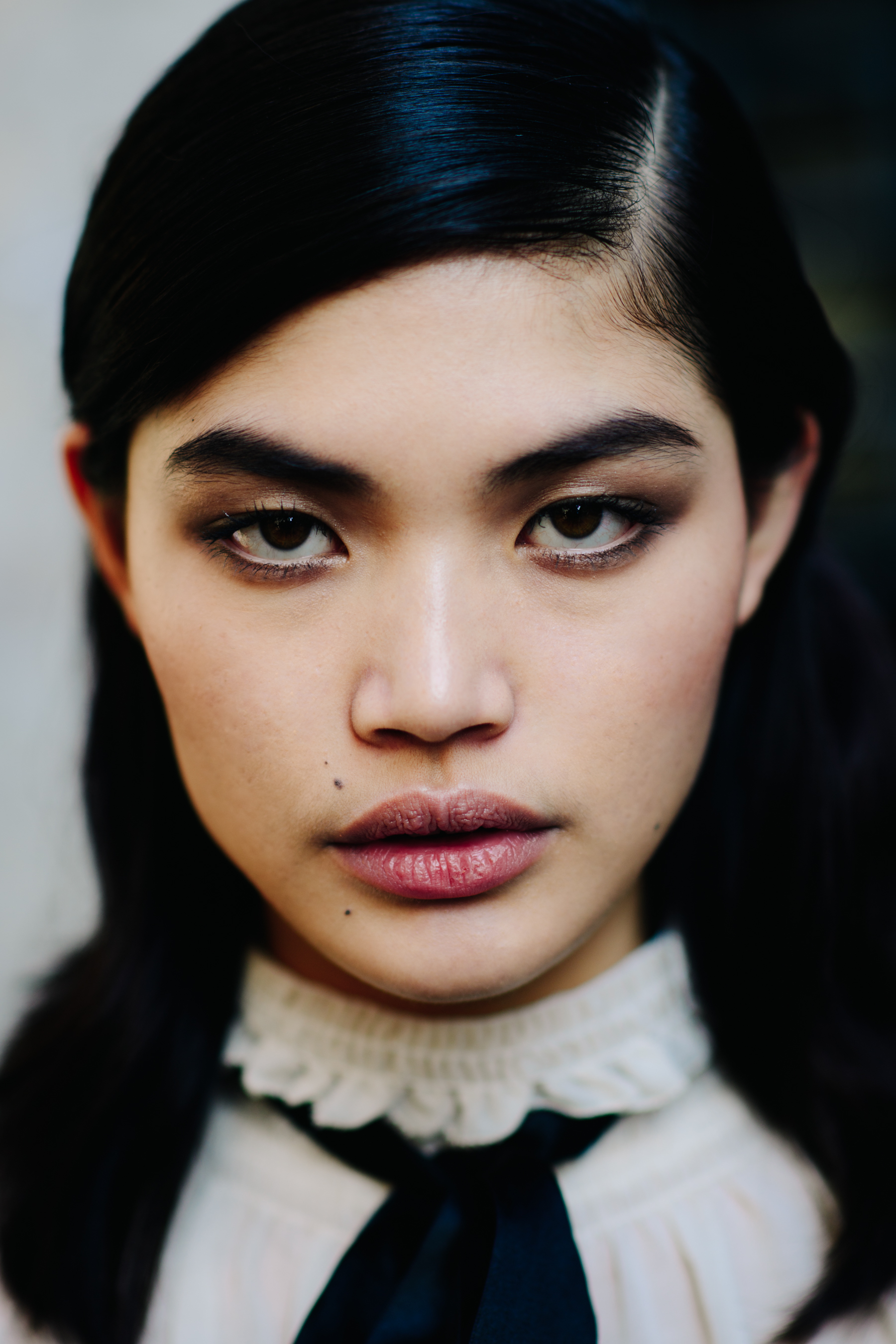 Portrait of Japanese model