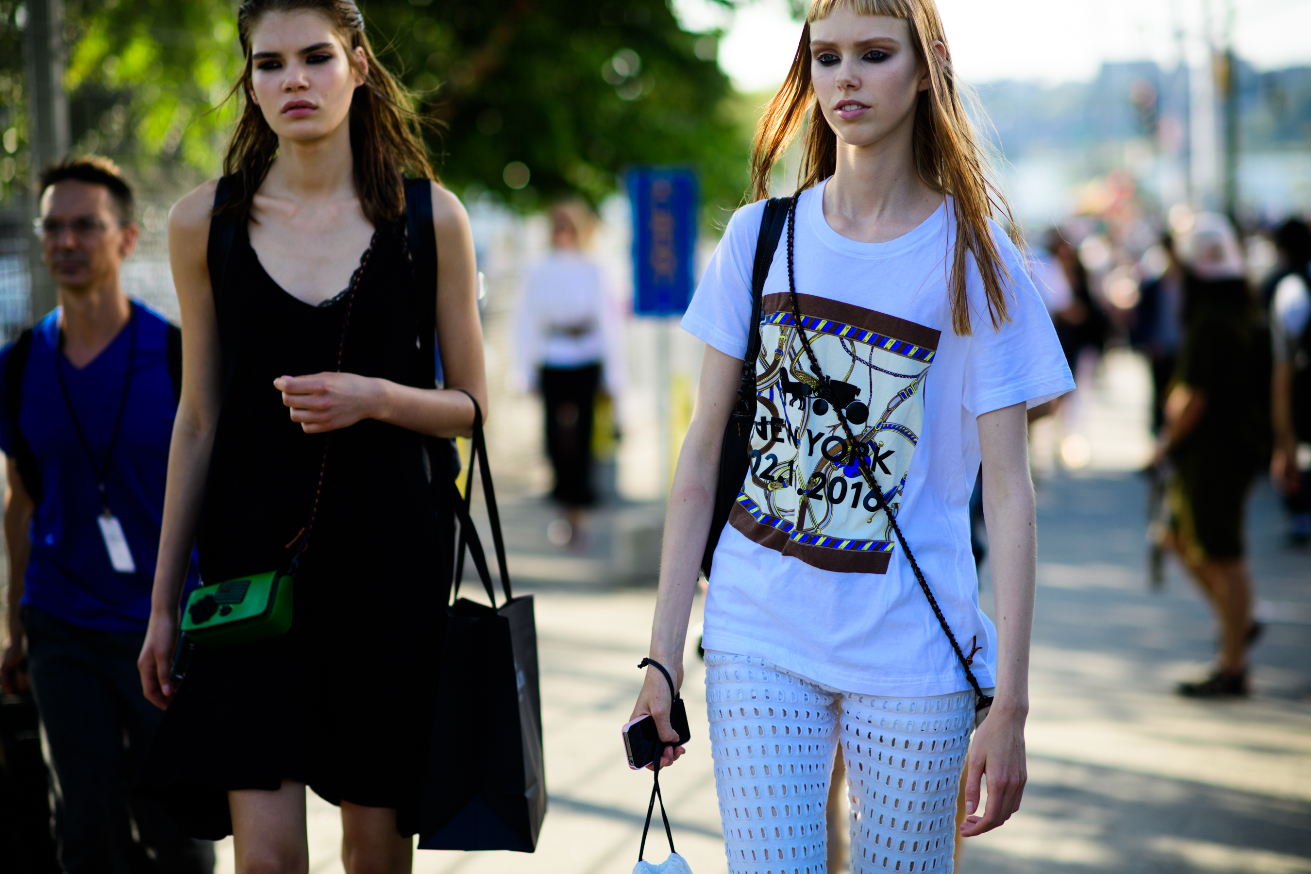Two Danish models after Coach