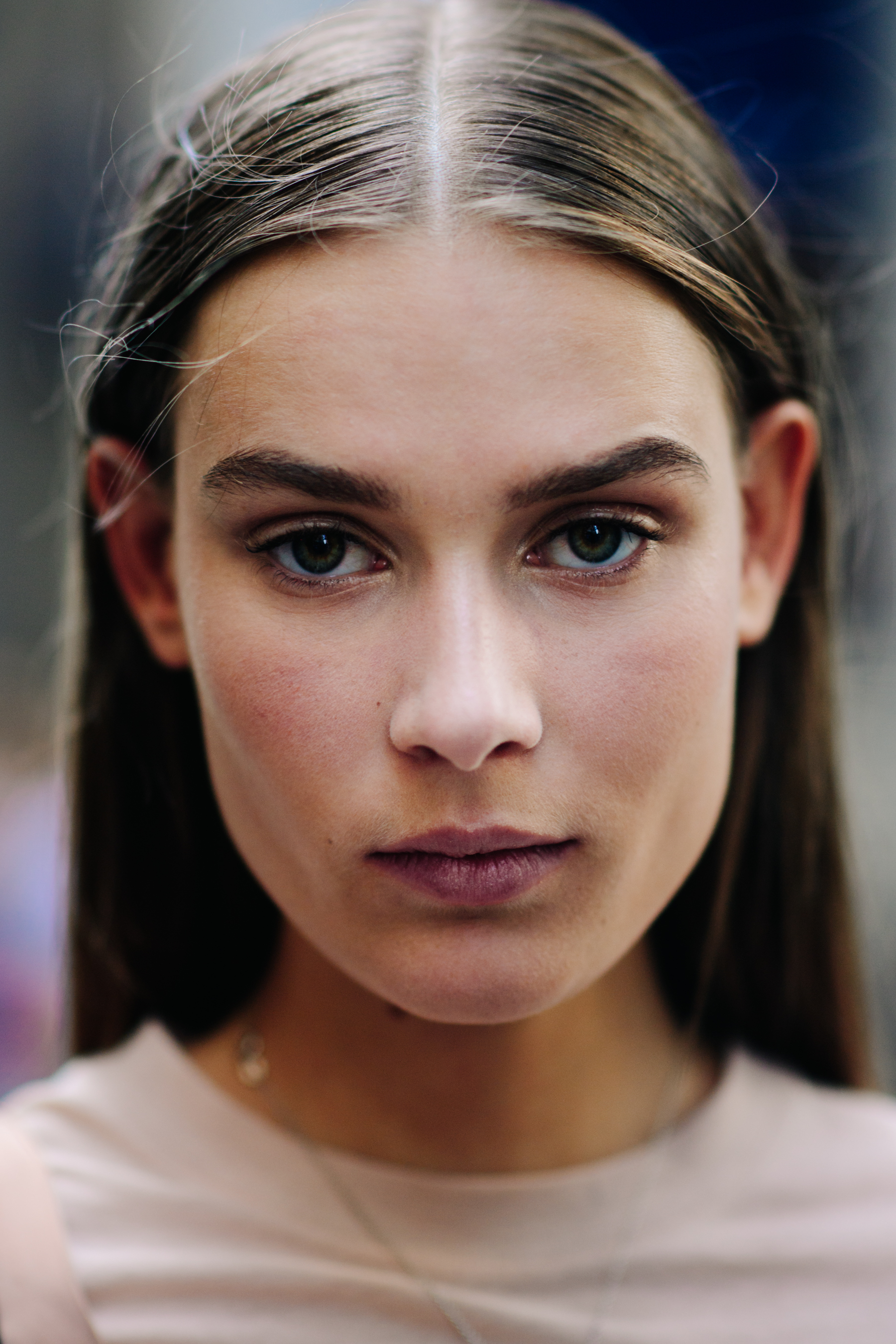 Portrait of Dutch model after Victoria Beckham