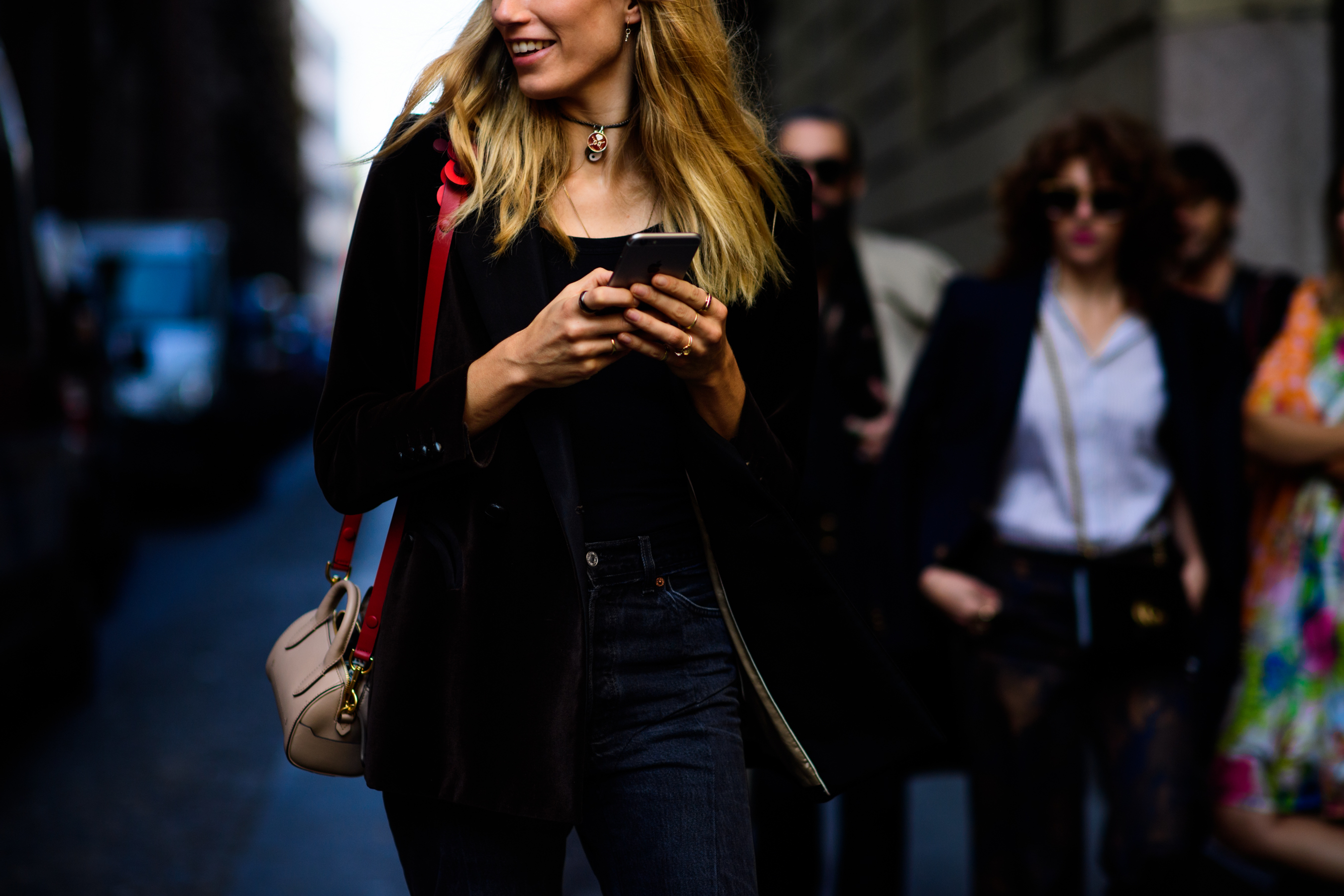 German woman wearing blazer