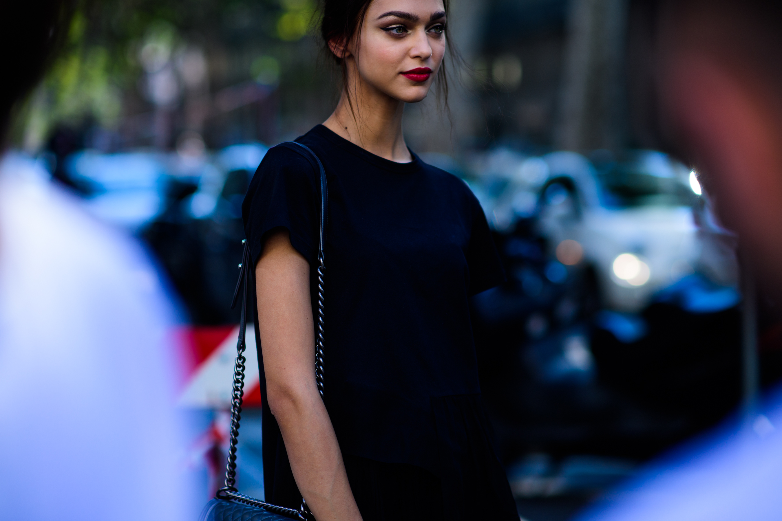 Belarusian model after Dolce & Gabbana