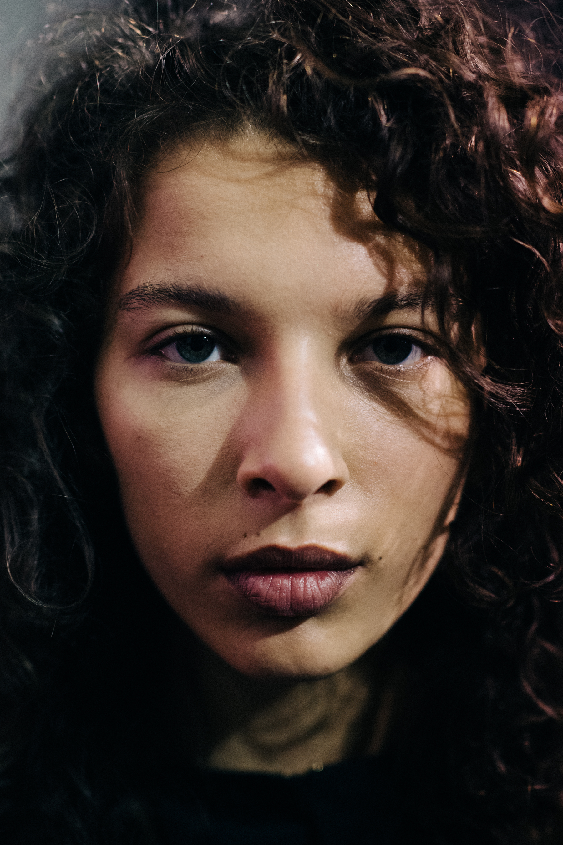 Portrait of a model Alice Metza