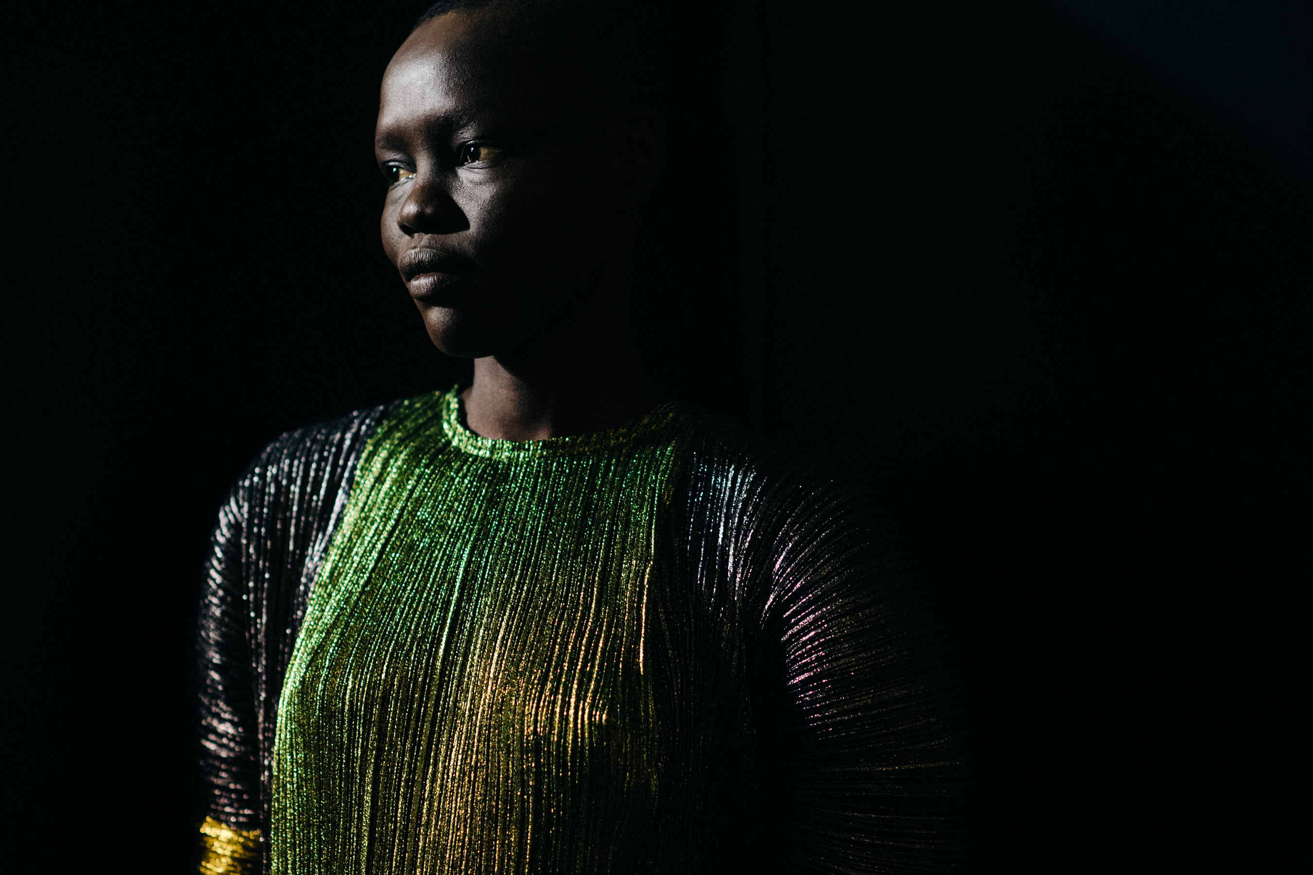 South Sudanese model Grace Bol