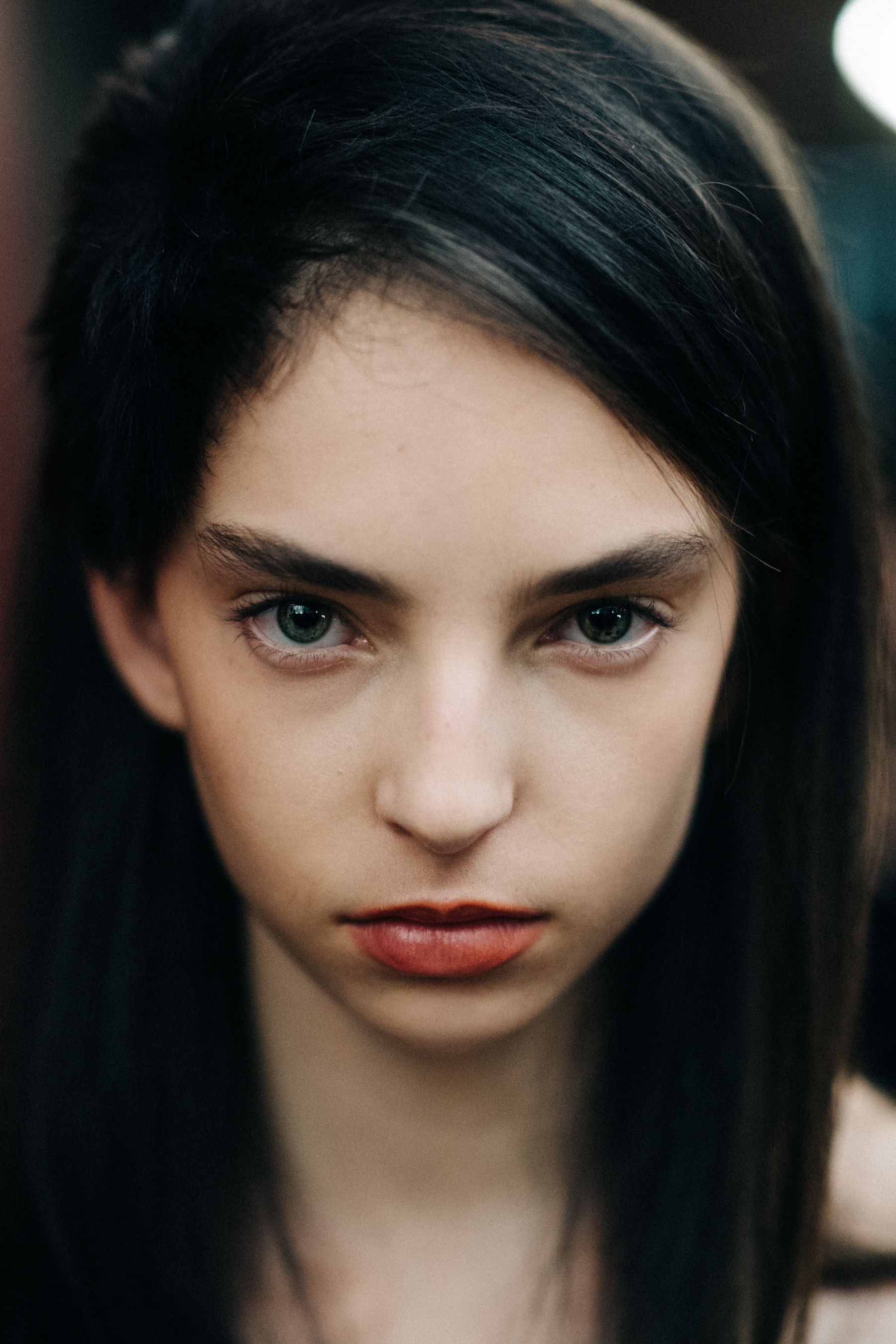 Portrait of a model Sophie Katherine Jones