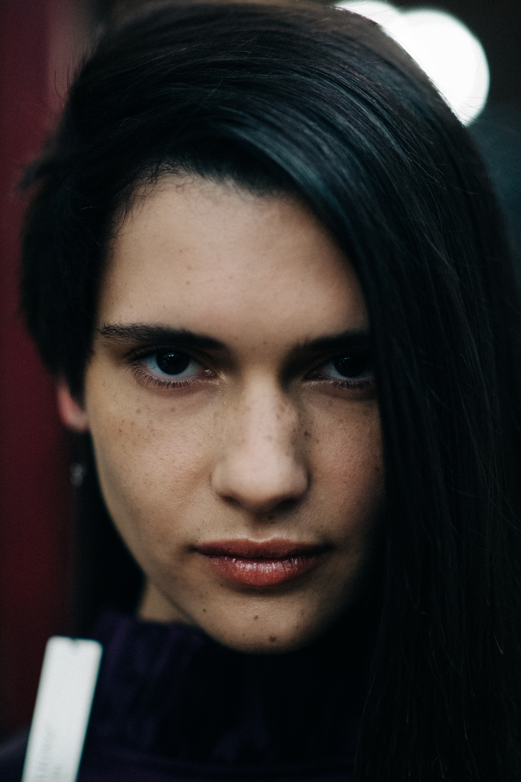 Portrait of a model Rachel Finninger
