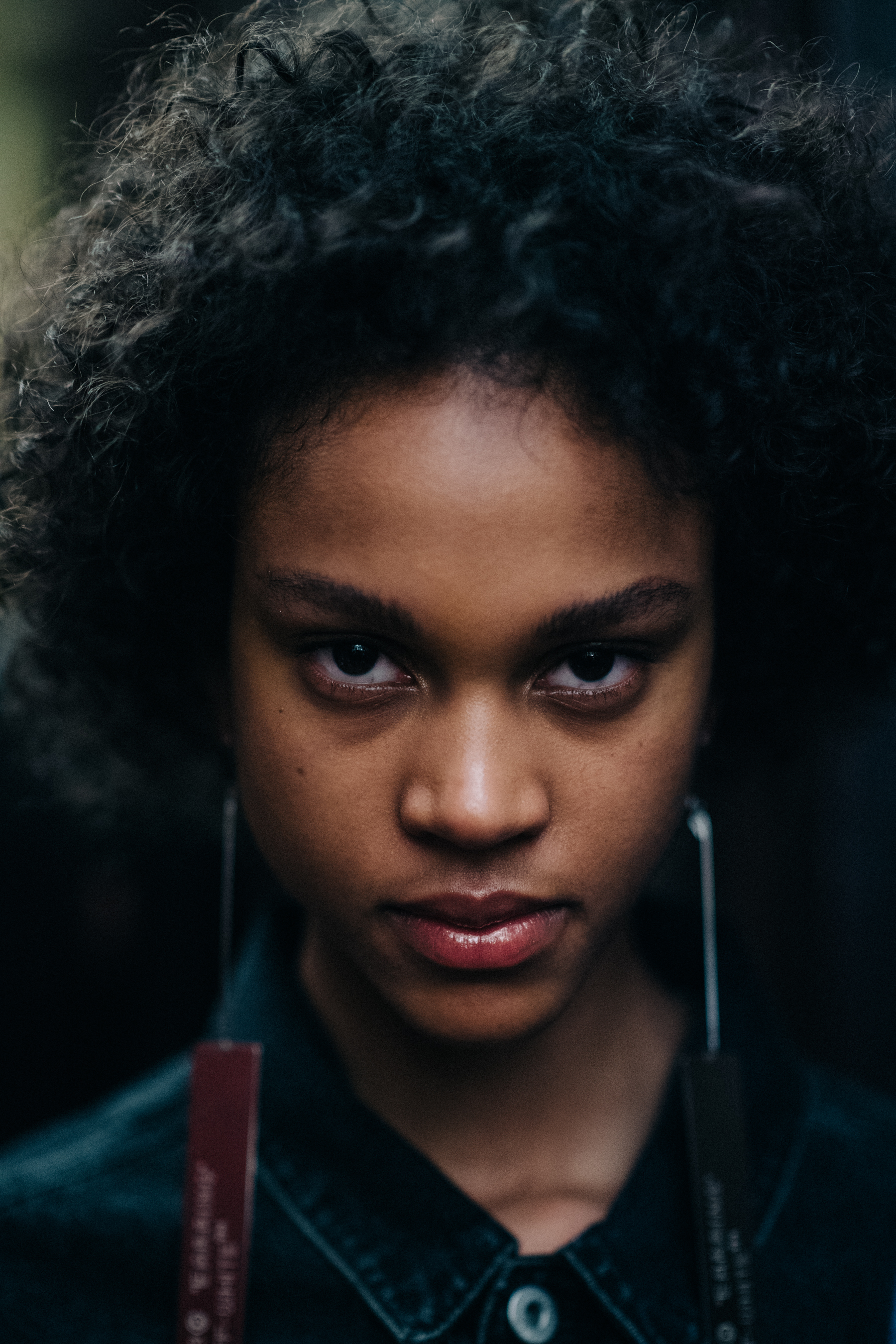 Portrait of a model Melanie Engel