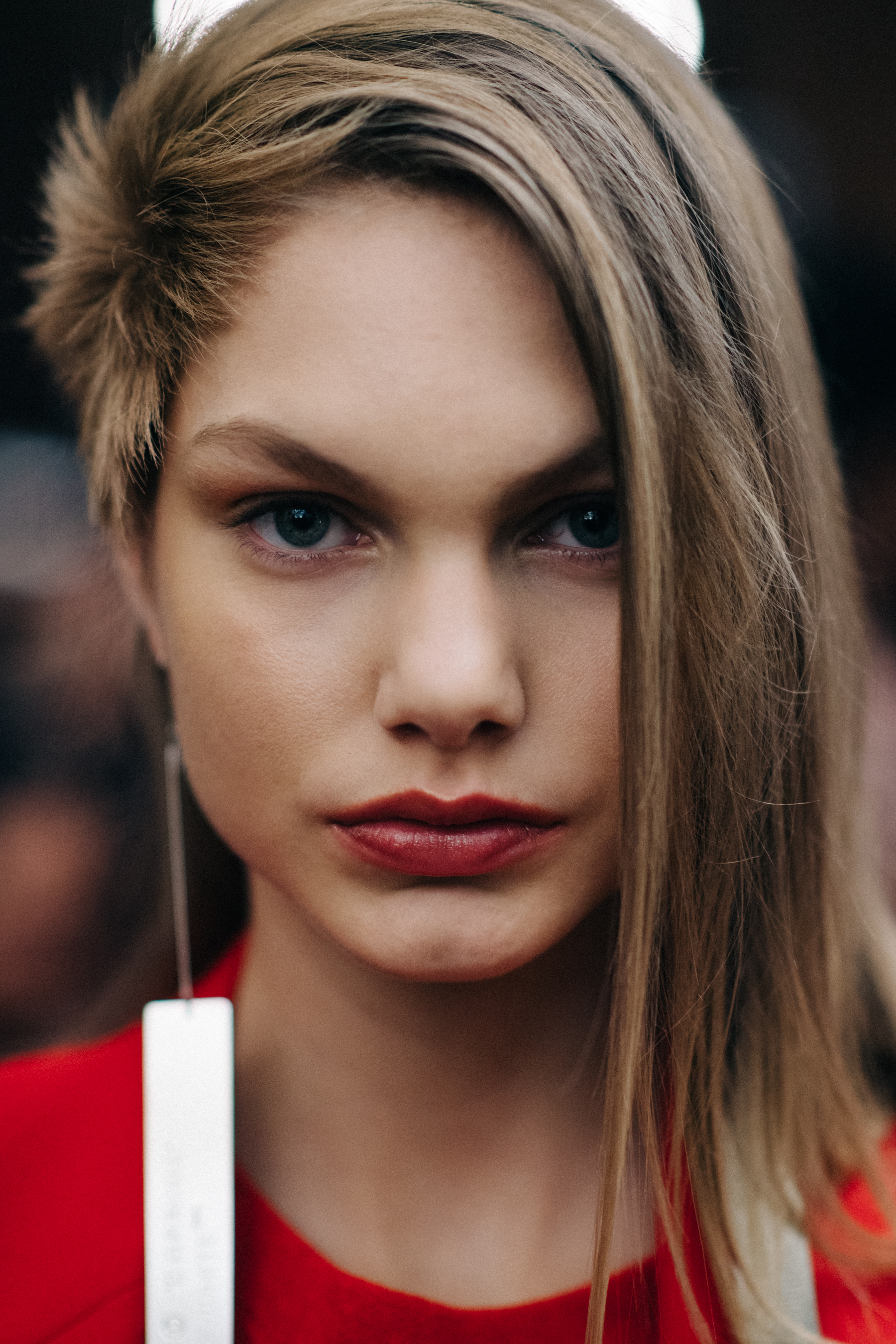 Portrait of a model Annika Krijt