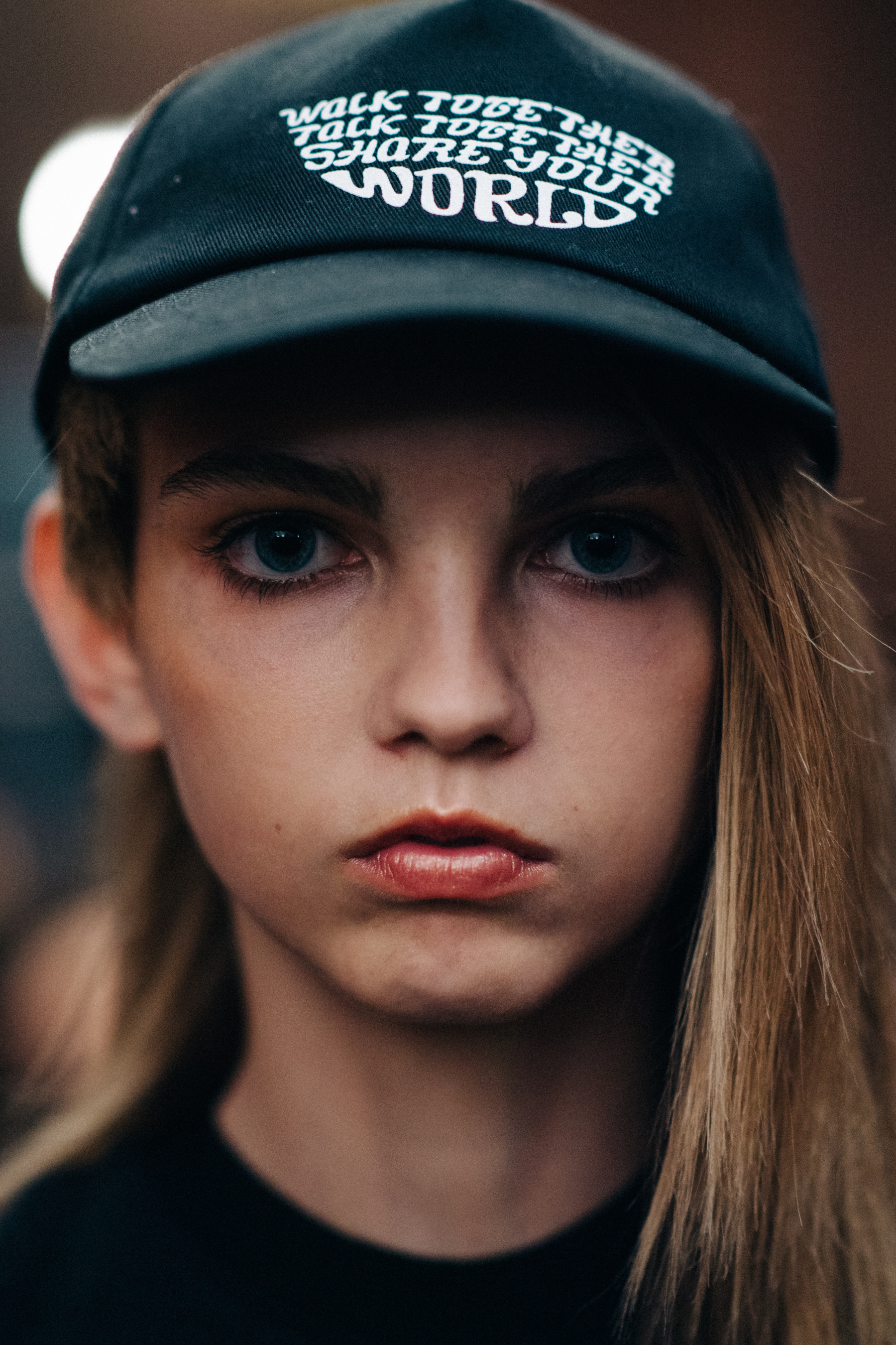 Portrait of a model Molly Bair