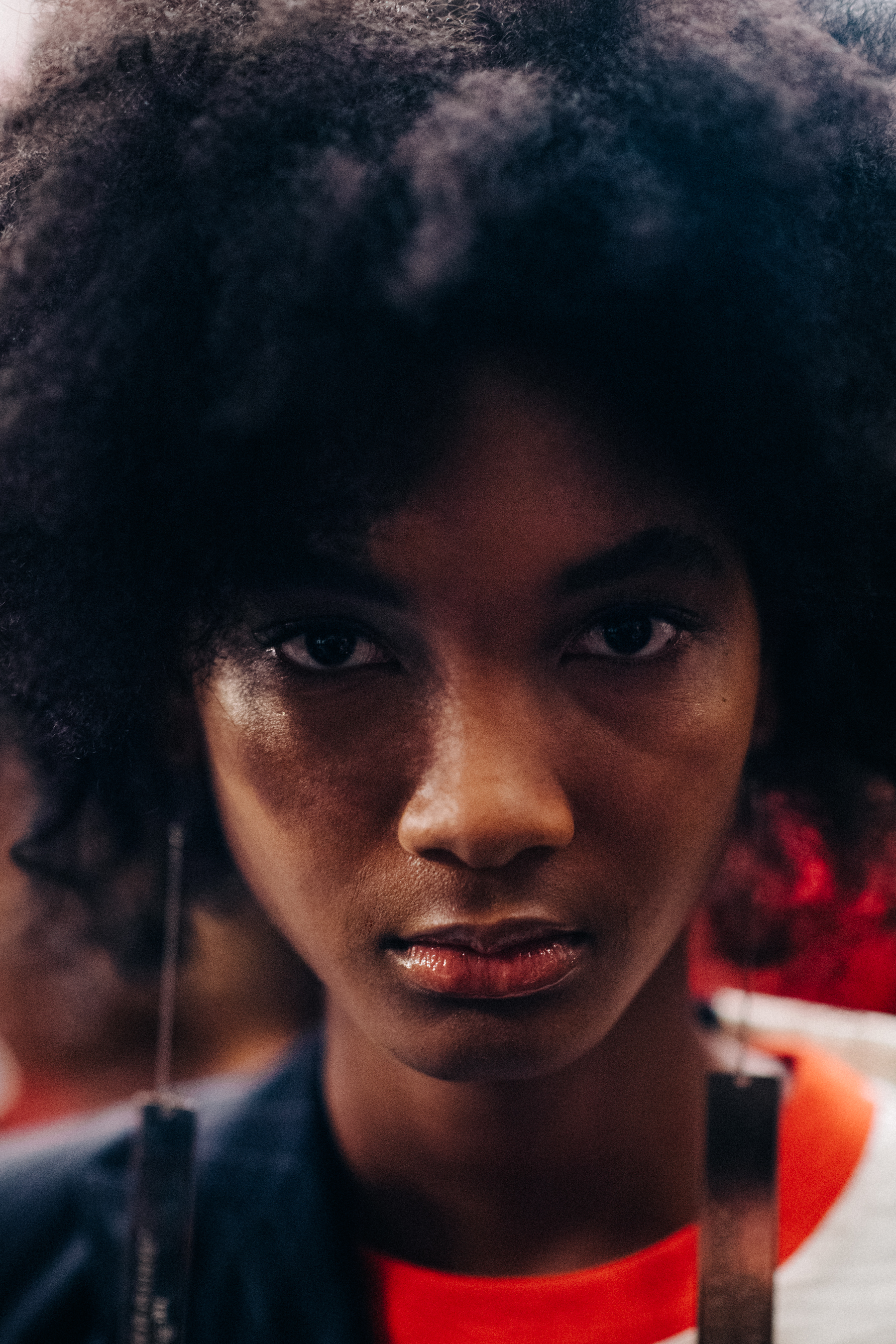 Portrait of a model Dany Rose Langeron