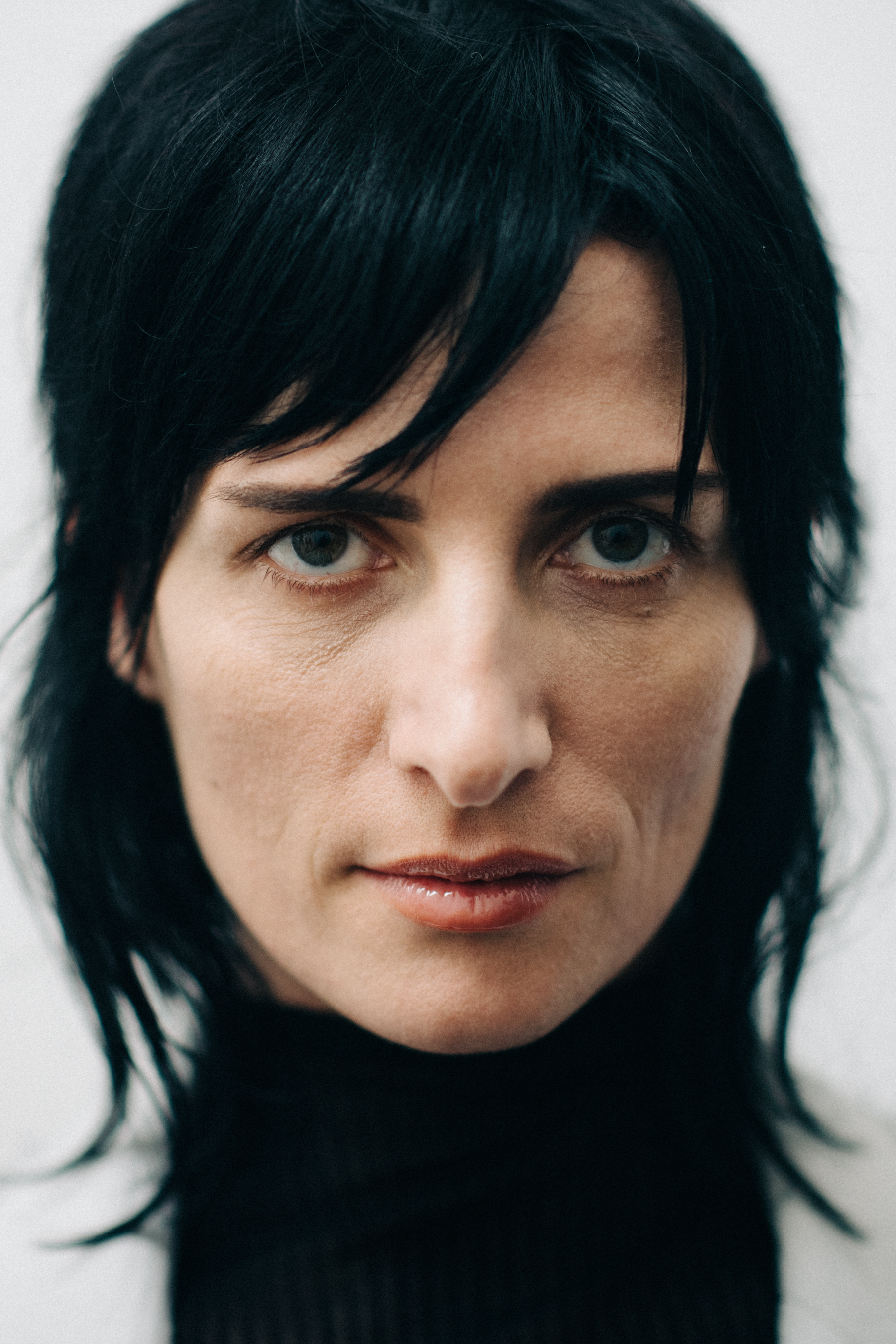 Portrait of a model Kim Peers