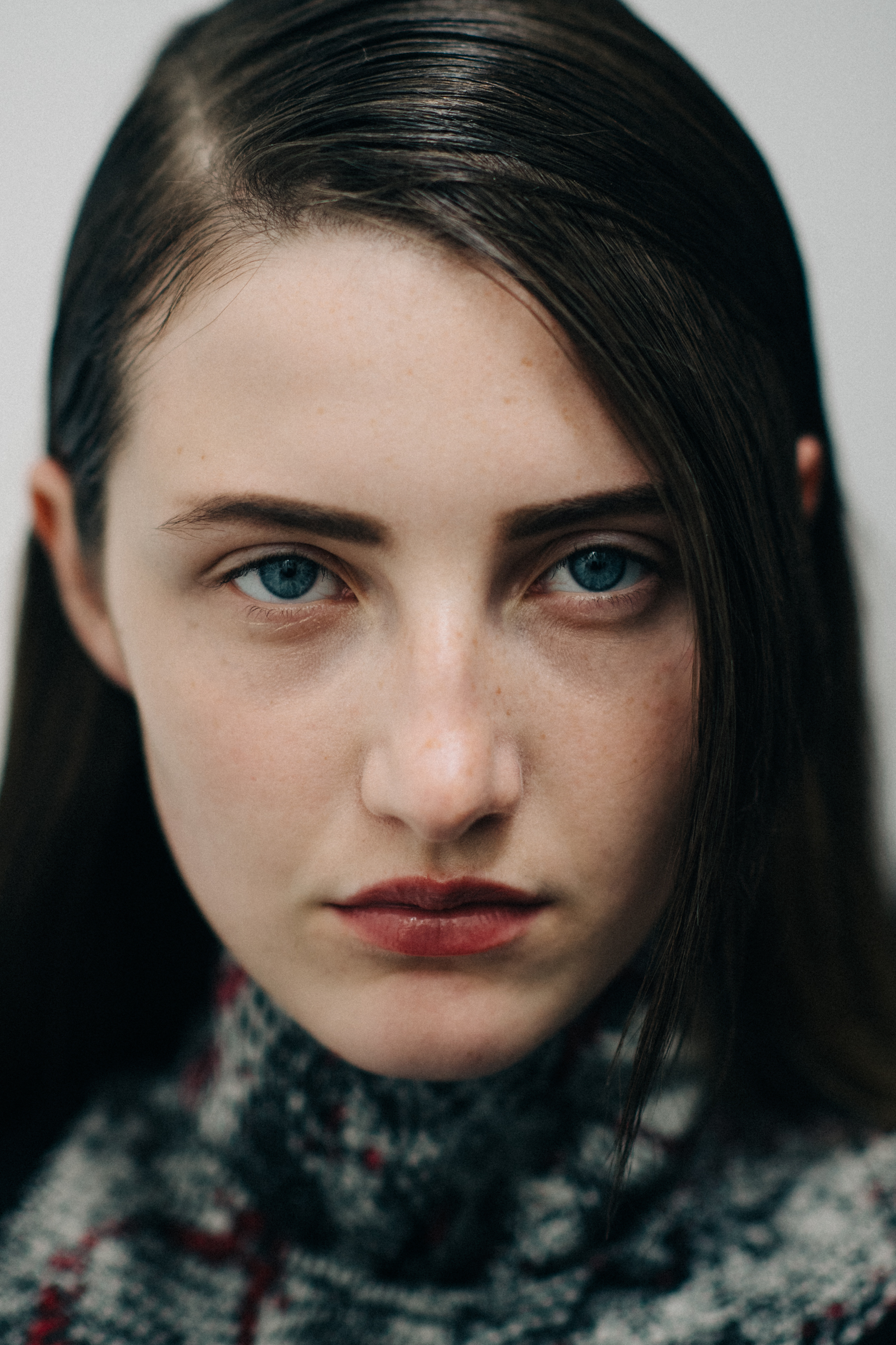 Portrait of a model Emma Harris