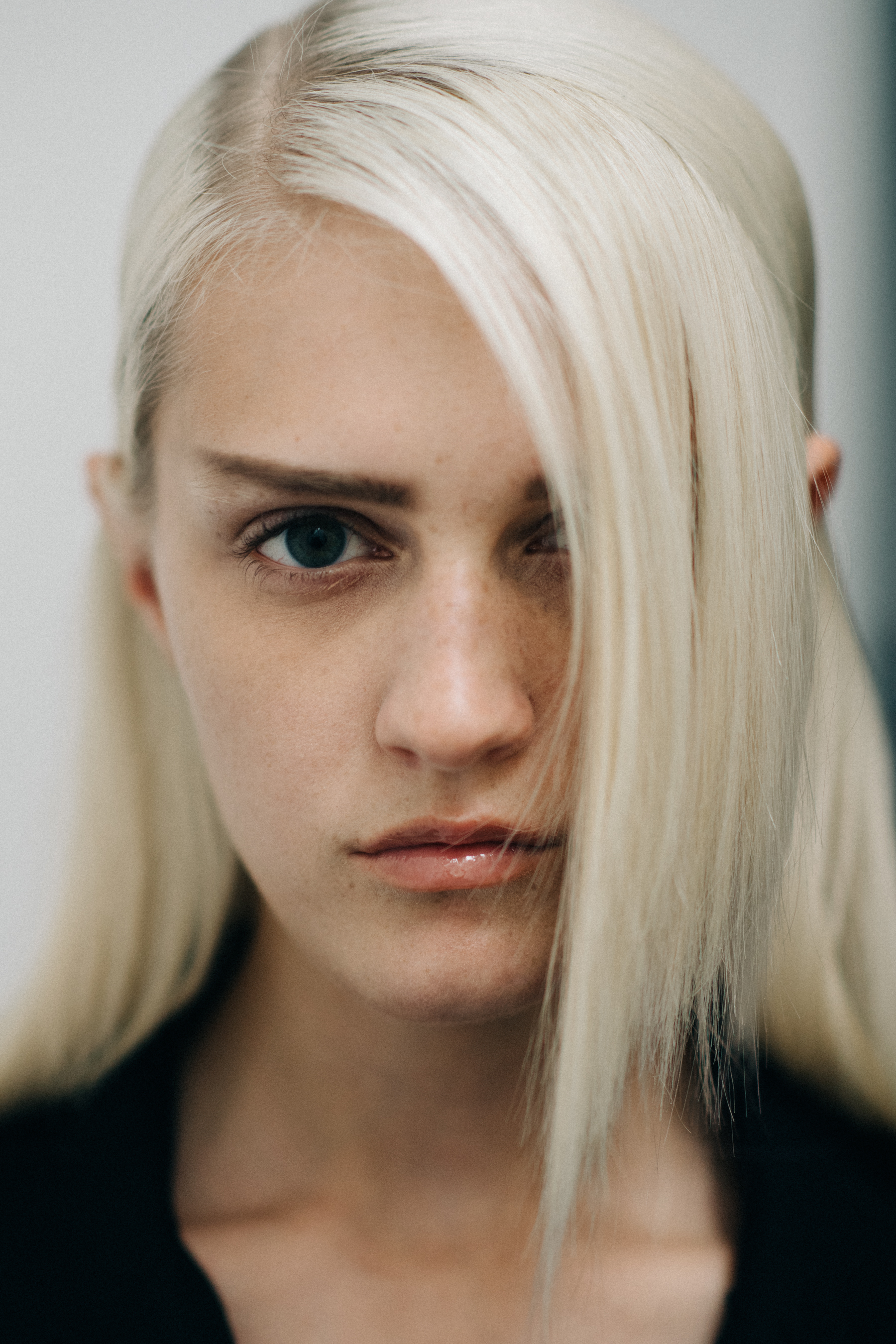 Portrait of a model Abby Hendershot