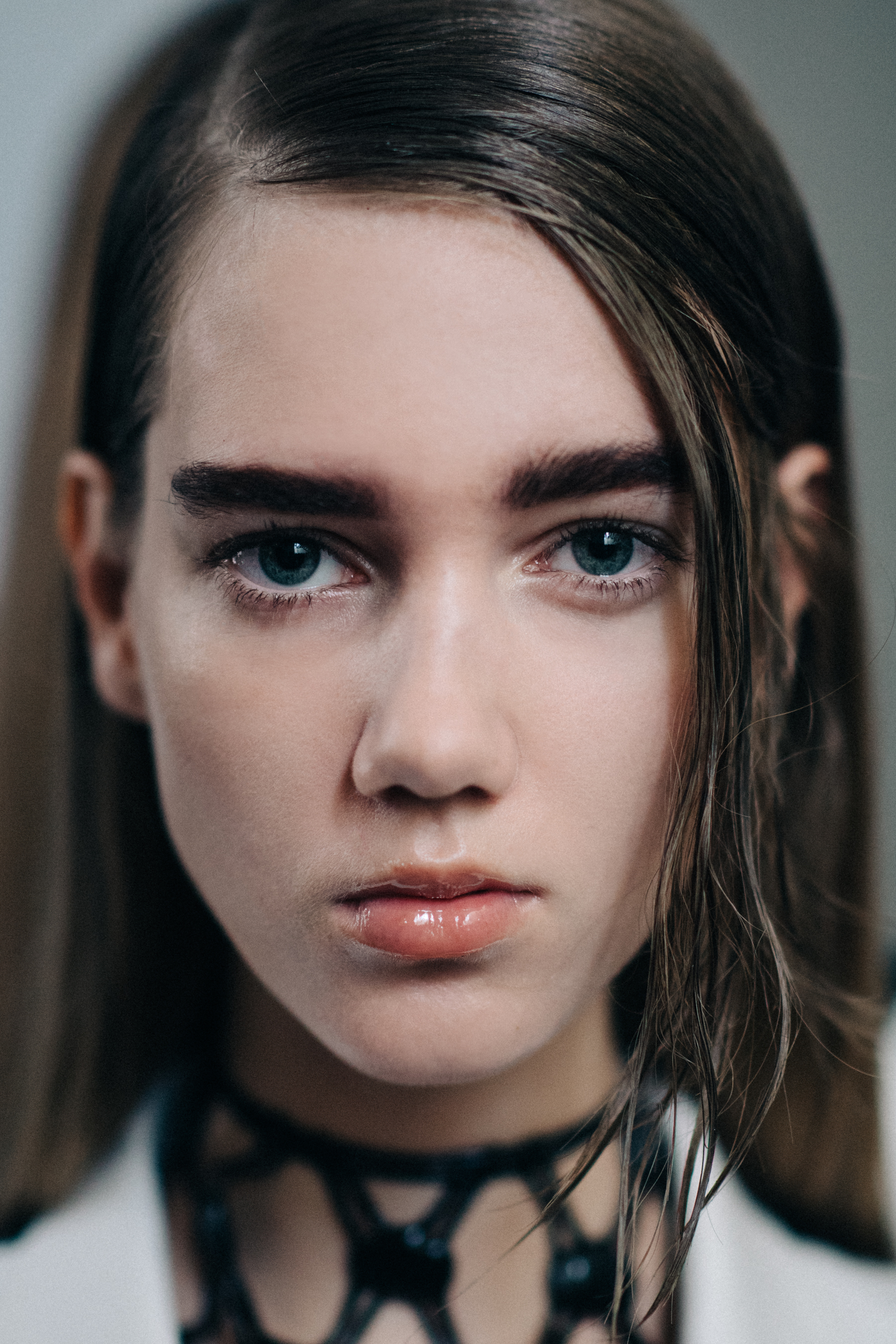 Portrait of Danish model Cecilia Moosgaard