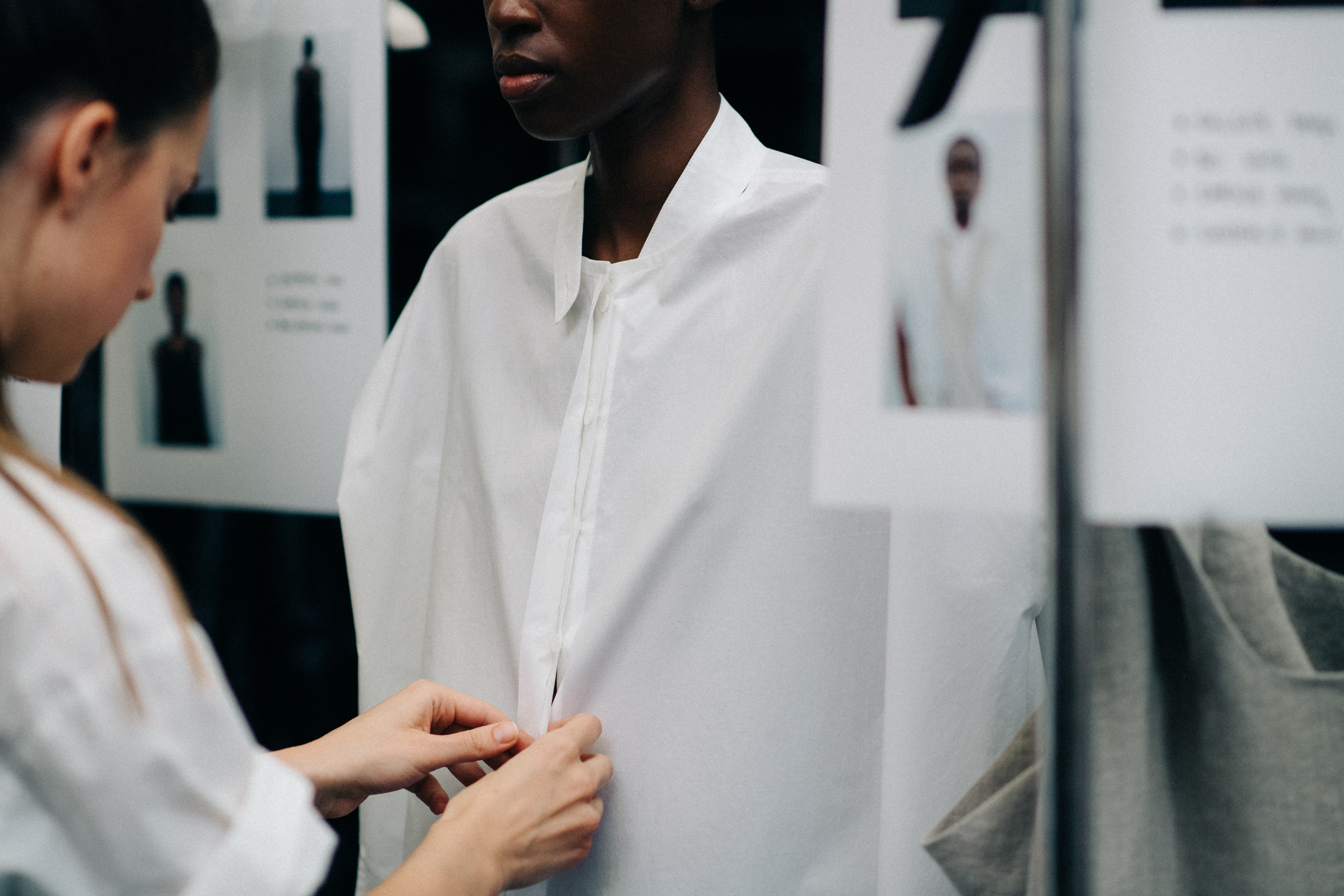 Model fitting at backstage