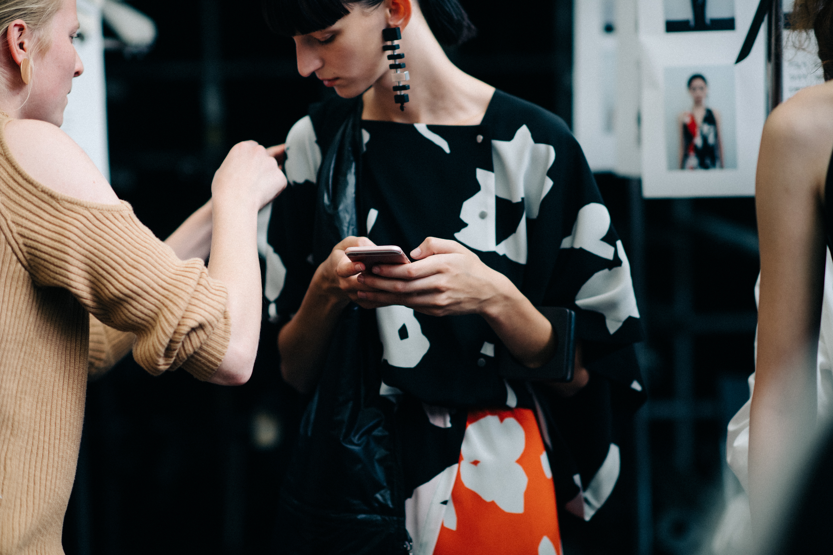 Fitting before the show