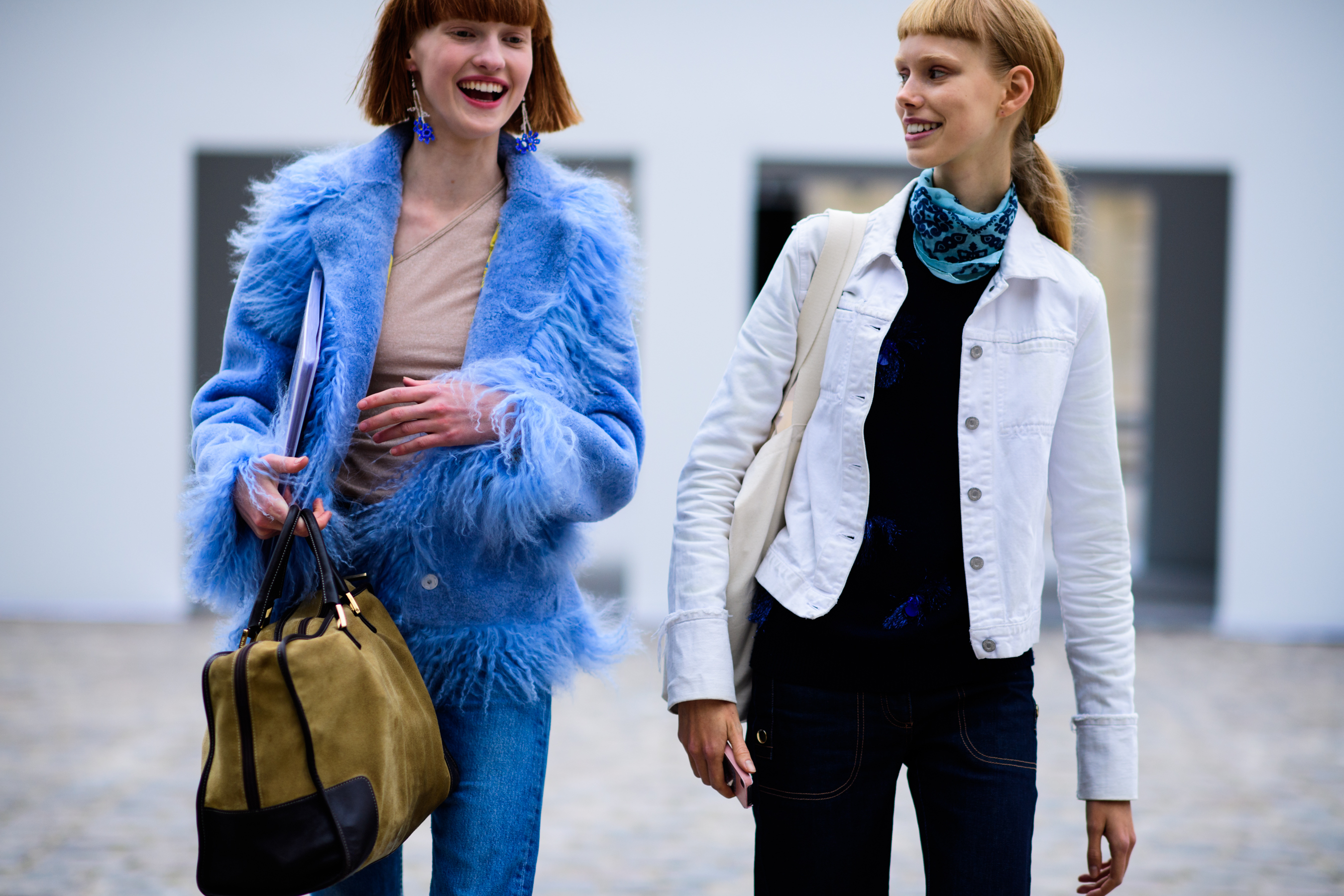 Two Danish models after Christian Dior