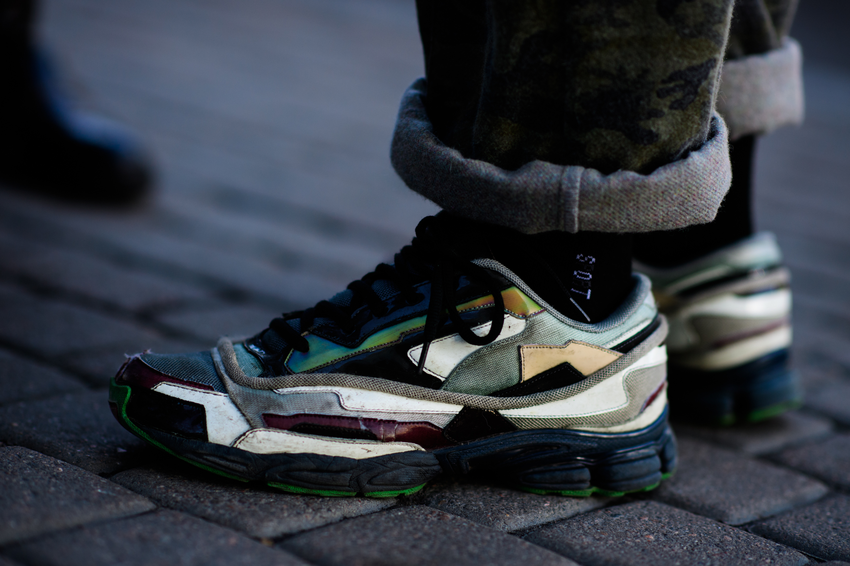 raf simons holo runner