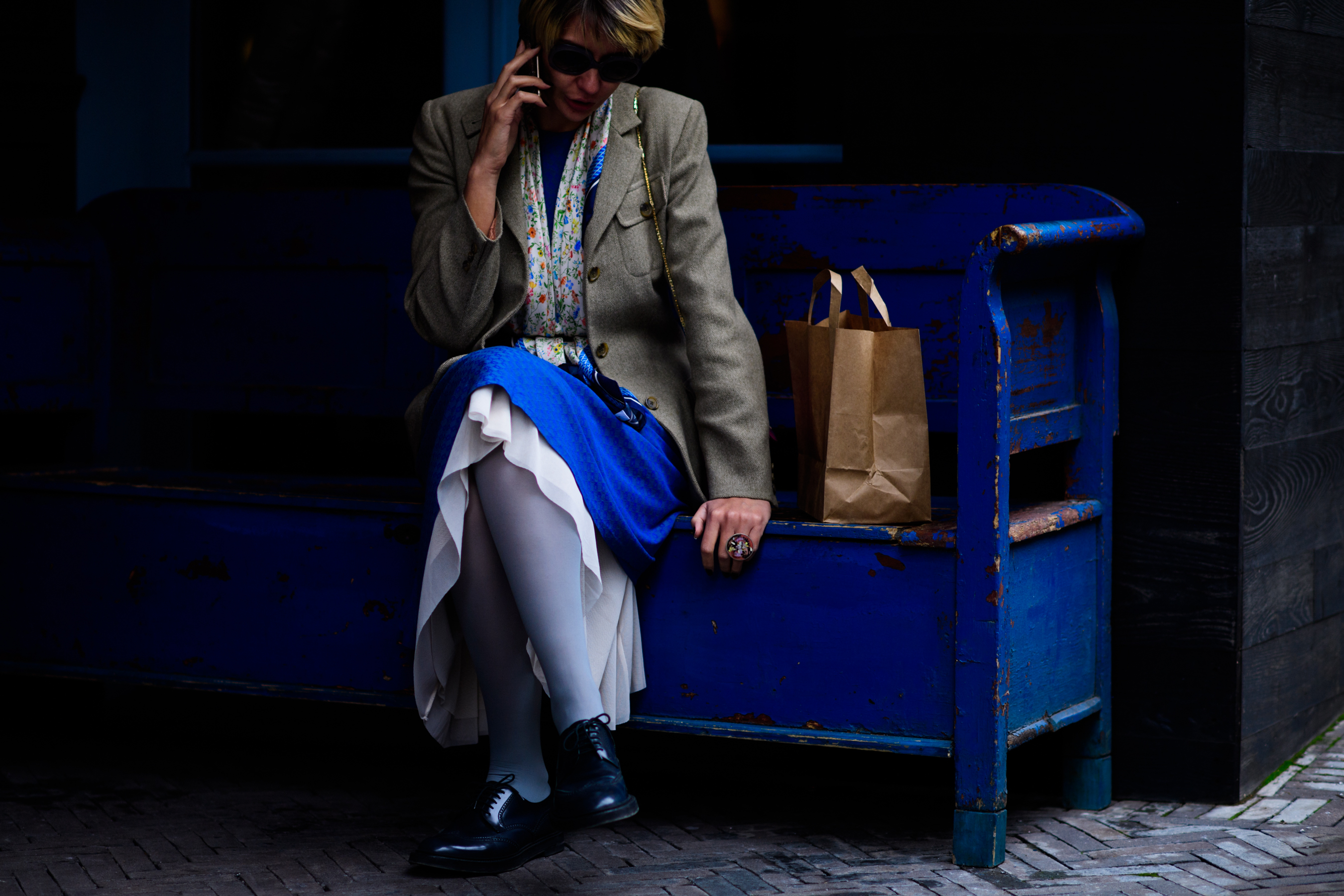 Georgian woman wearing blazer