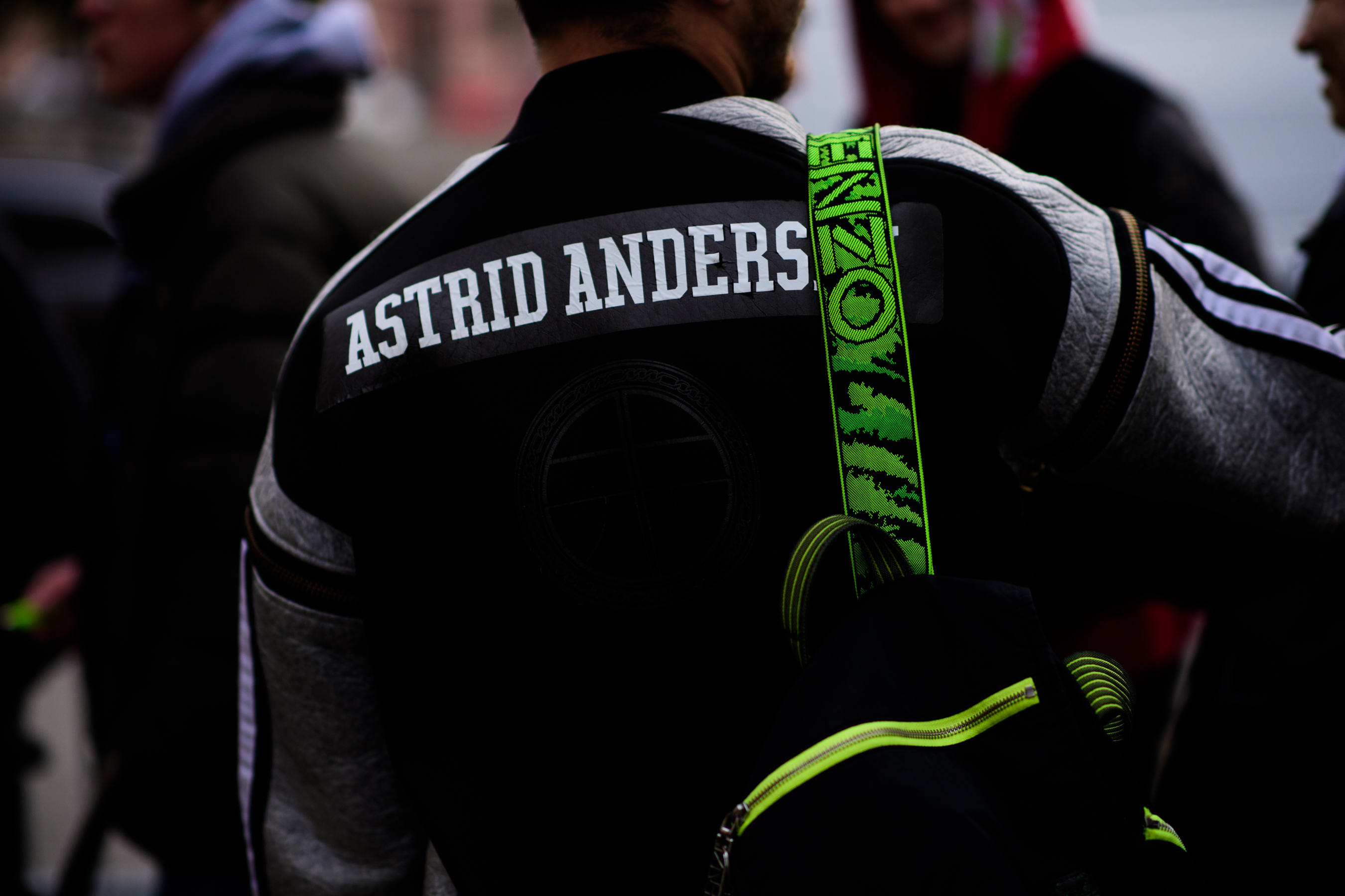 Russian guy wearing Astrid Andersen
