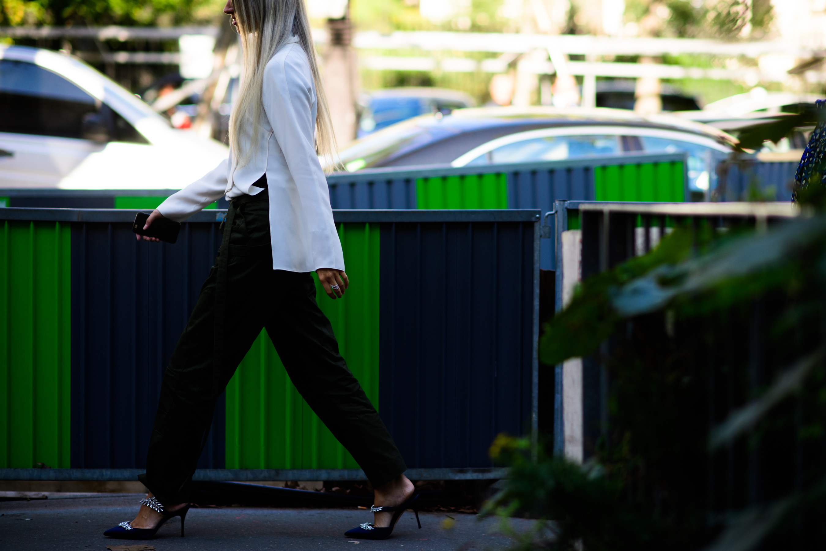 Editor wearing white shirt