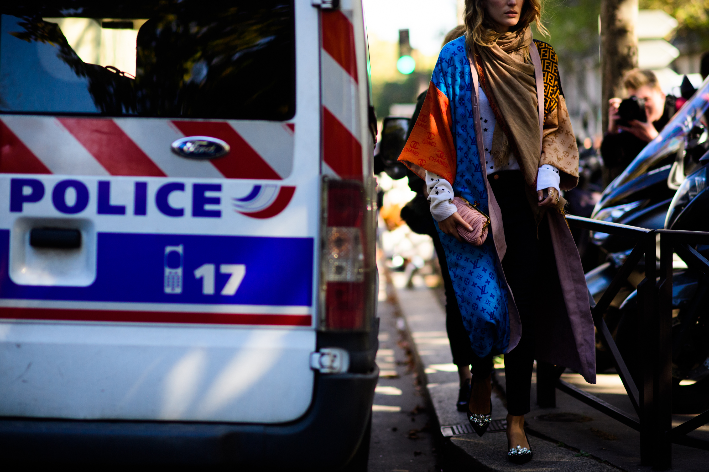 Argentinian woman in colourful jacket