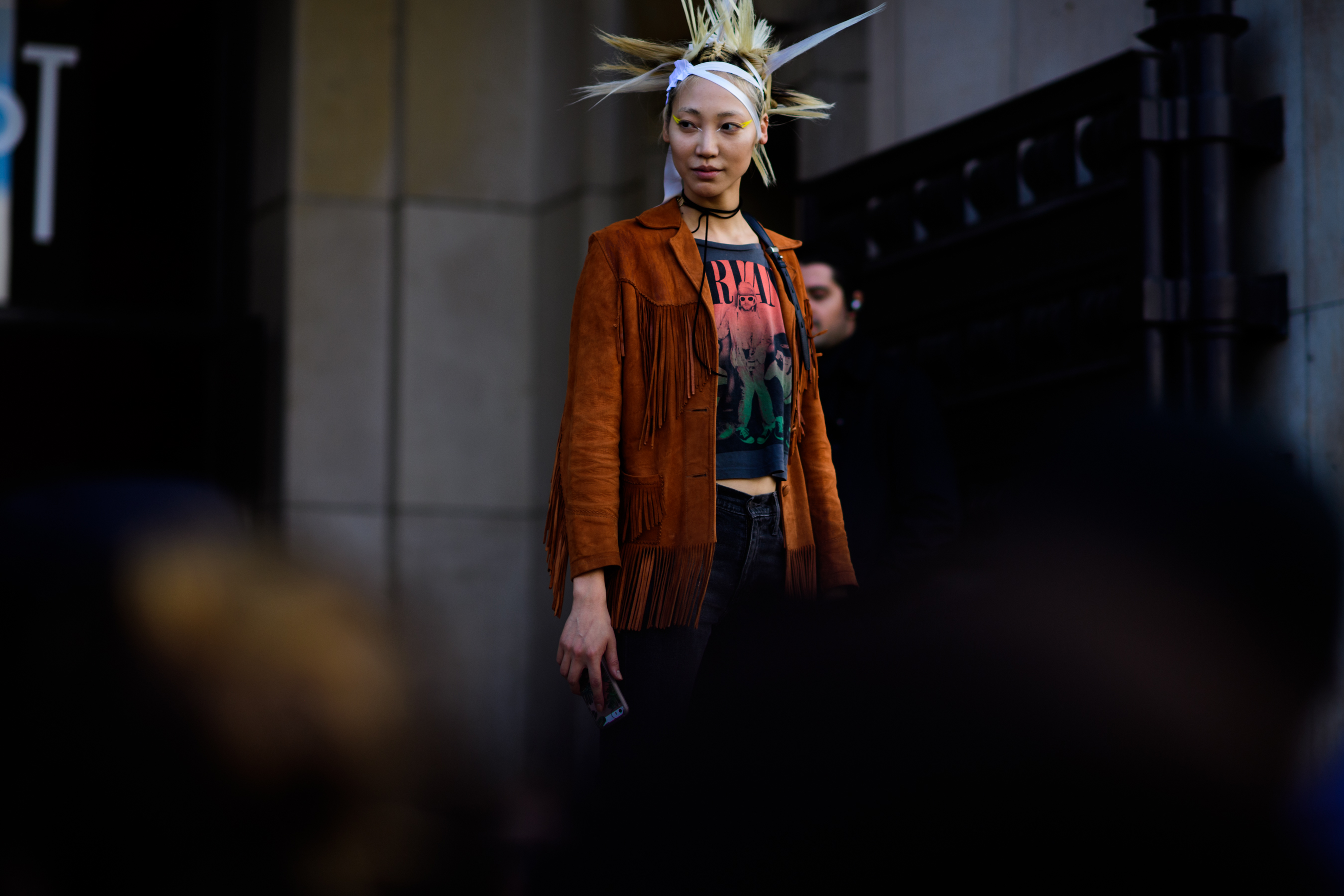 Korean American model after Haider Ackermann