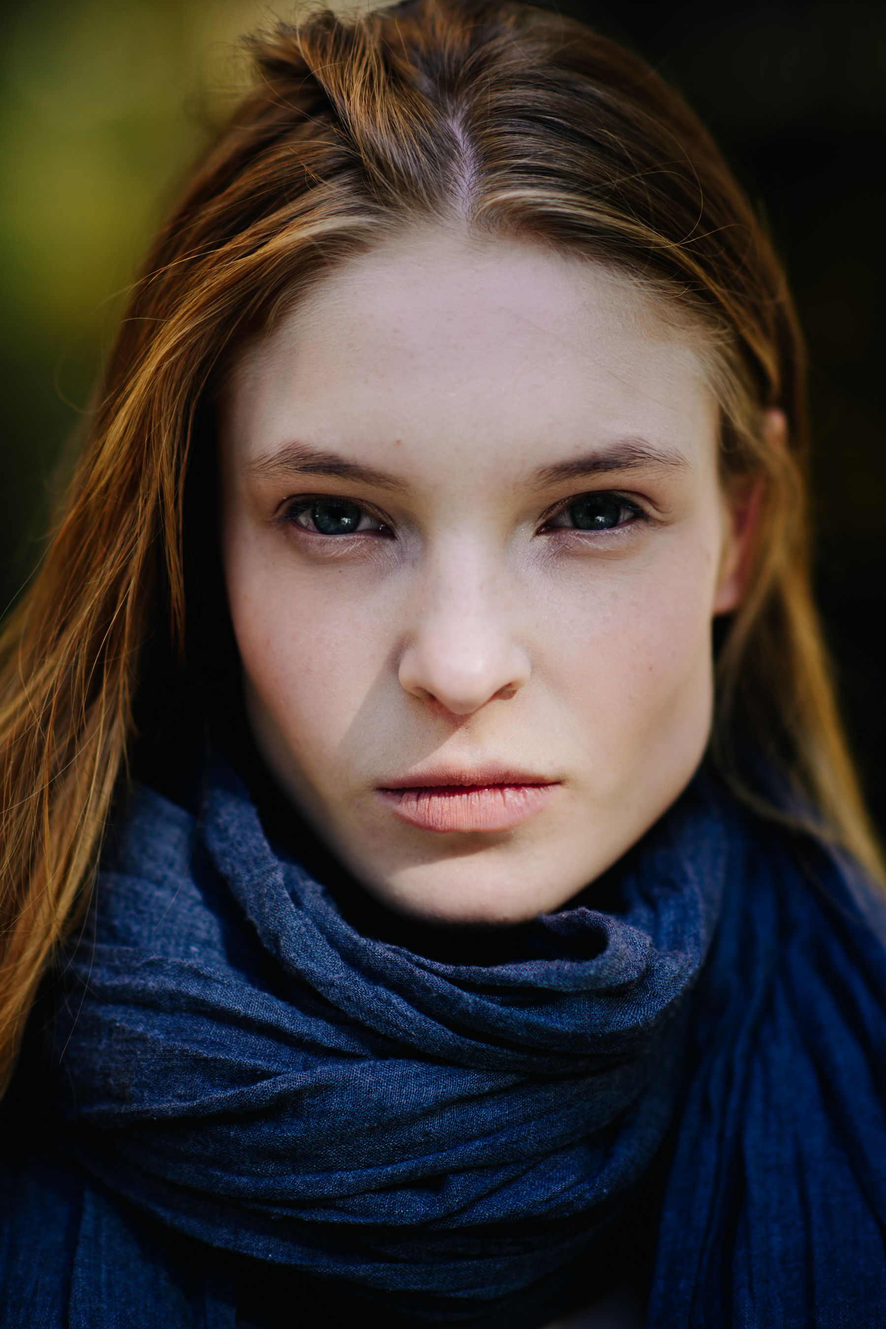 Portrait of a beautiful model