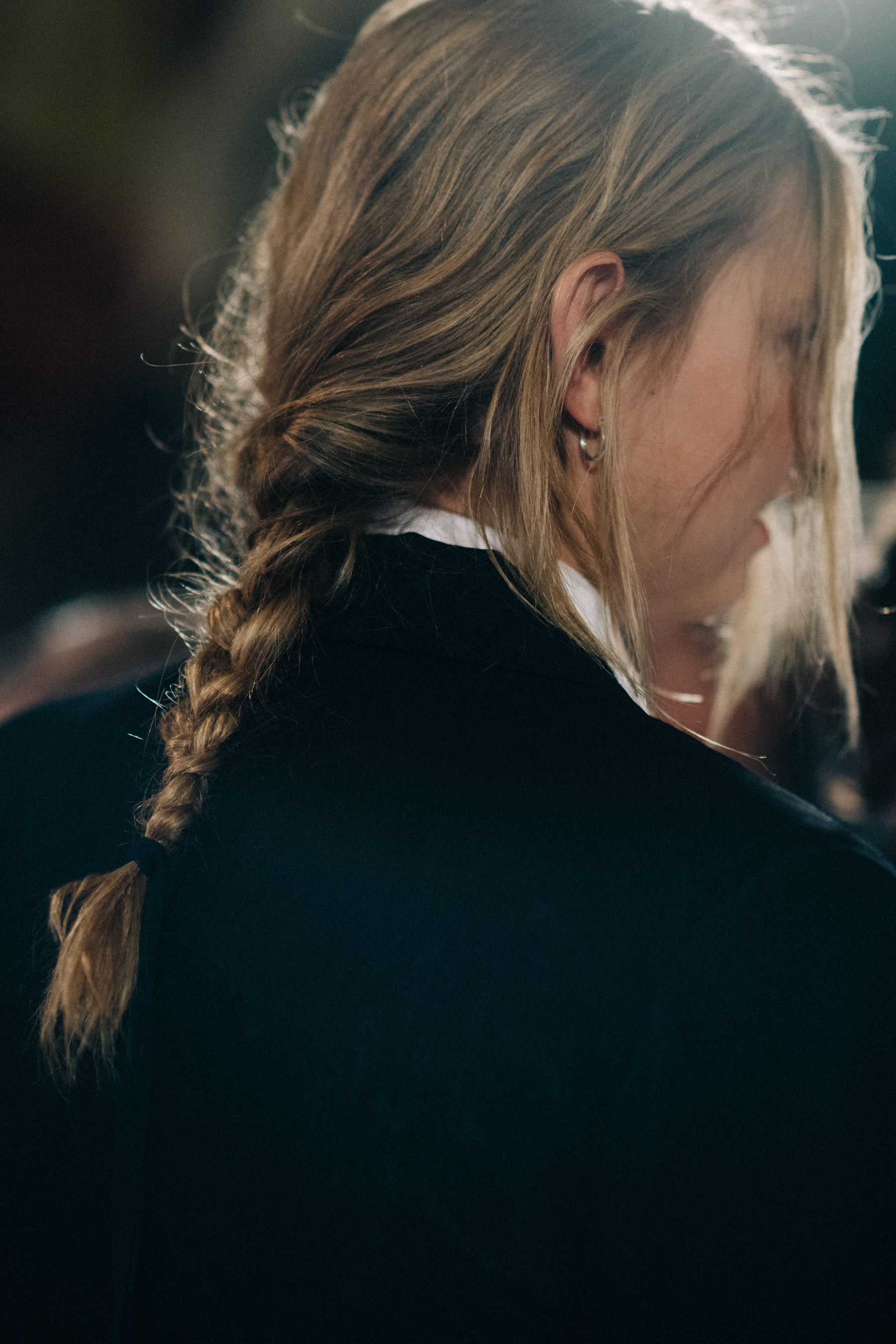 Molly Bair with pigtail