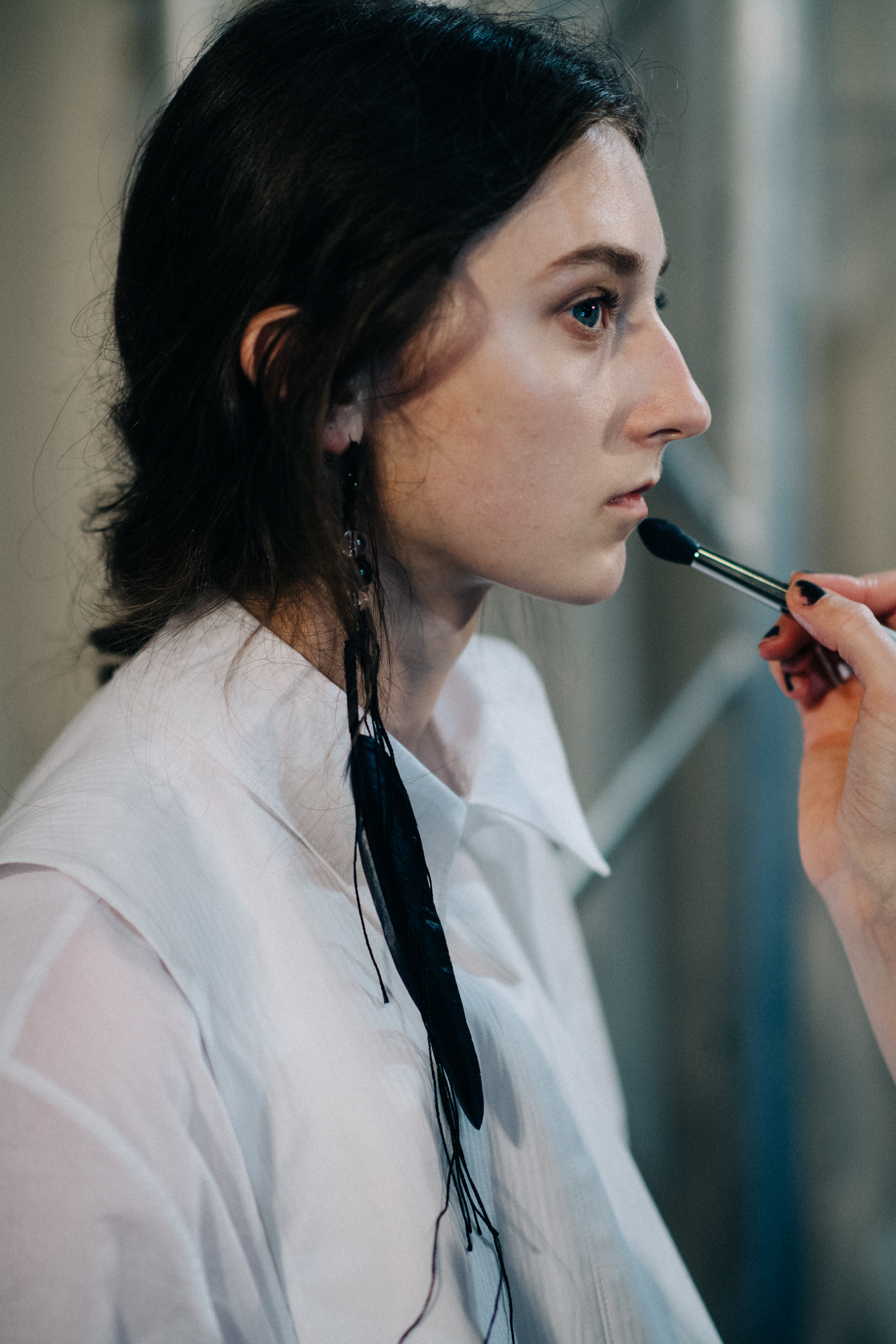 Klementyna Dmowska before the show