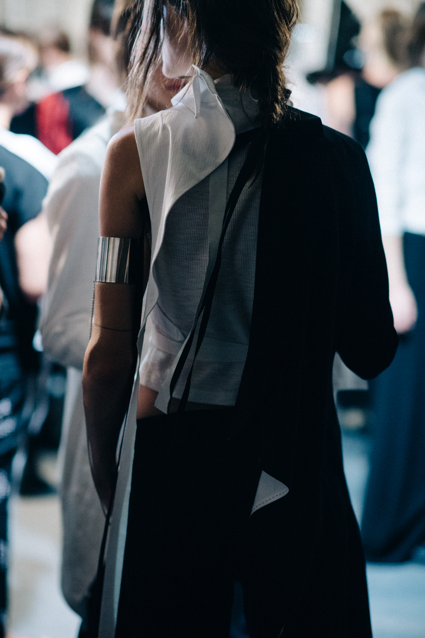 Daiane Conterato before the show