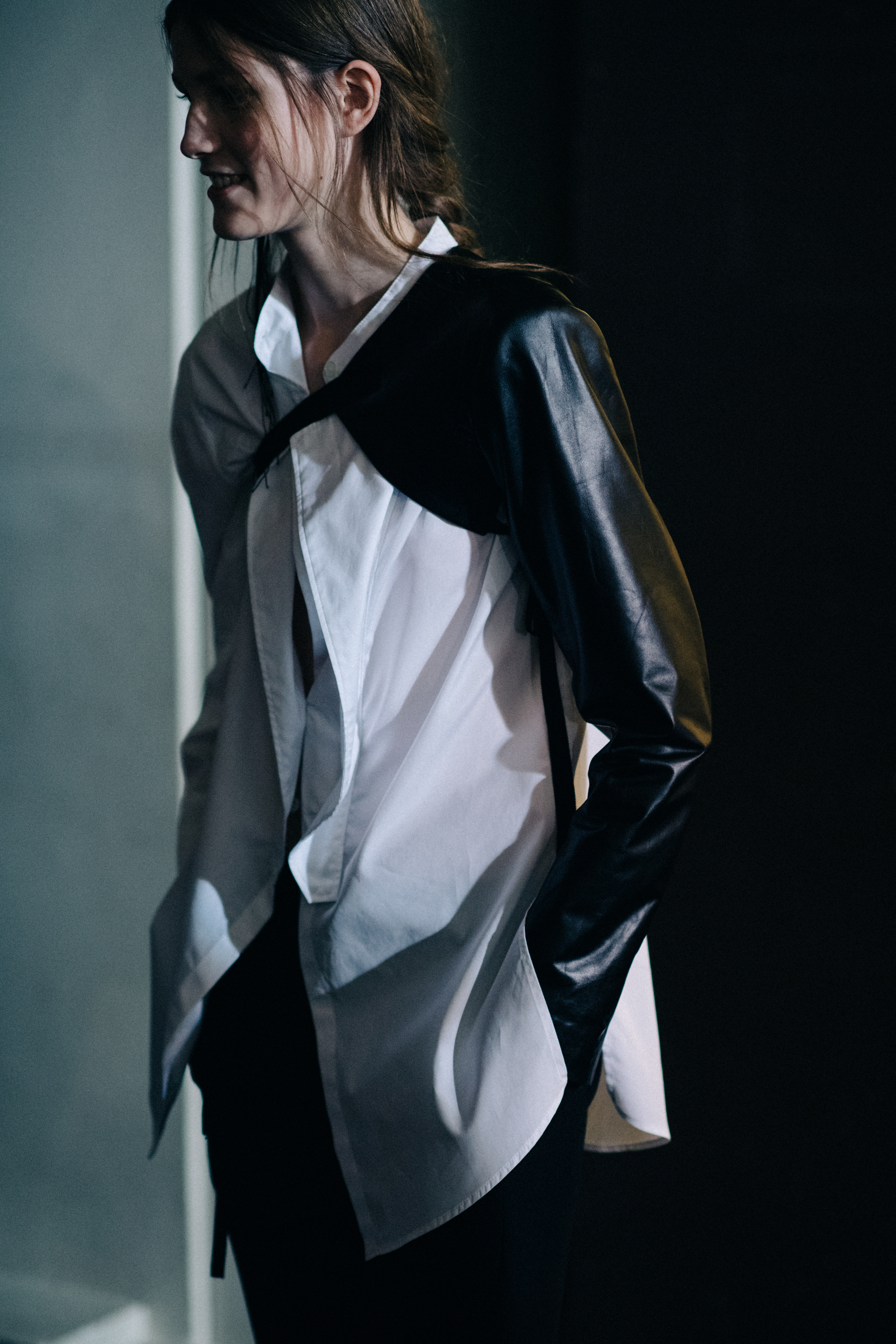 Tessa Bruinsma before the show